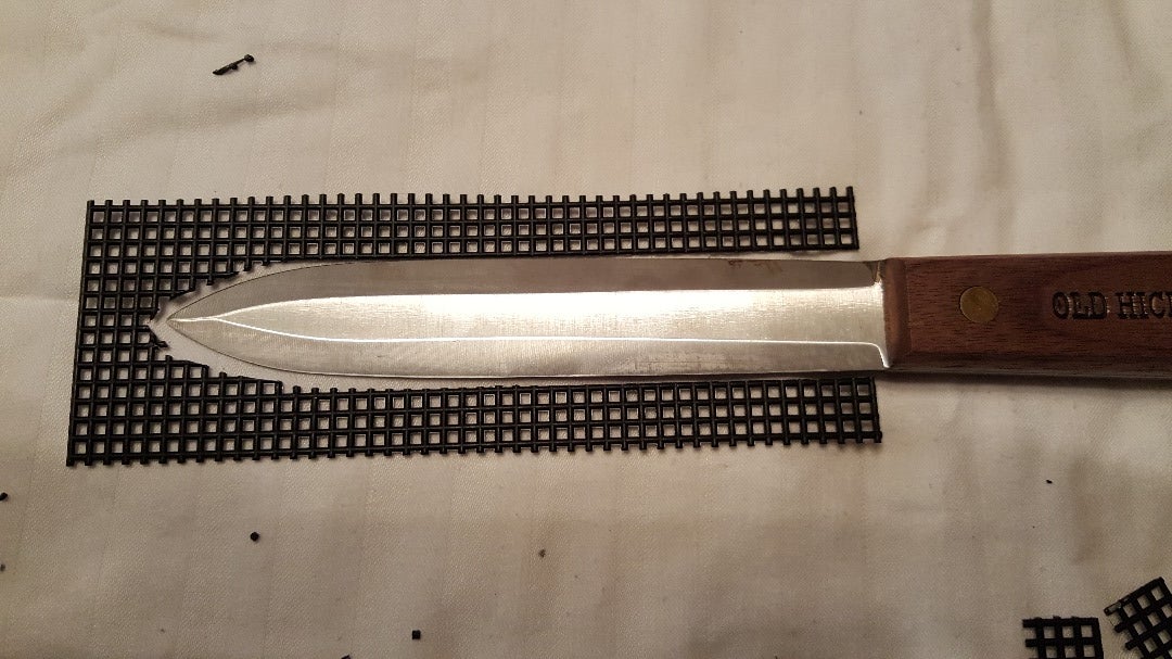 Plastic Knife Sheath 6 Steps Instructables