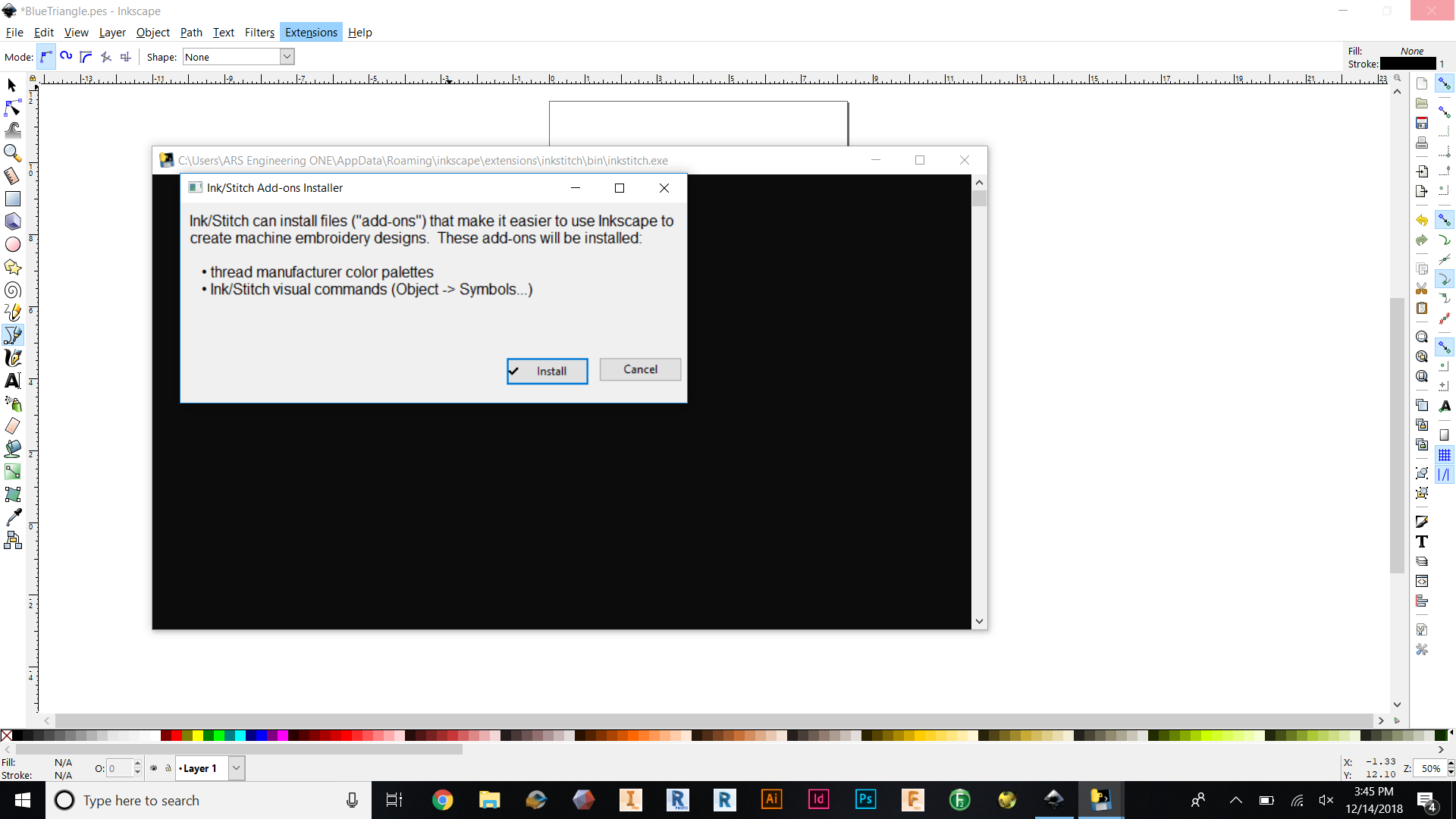 Inkscape to Embroidery Machine 10 Steps Instructables