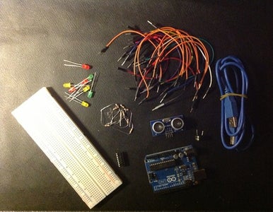Arduino - Ultrasonic Sensor With LED's and Buzzer : 5 Steps - Instructables