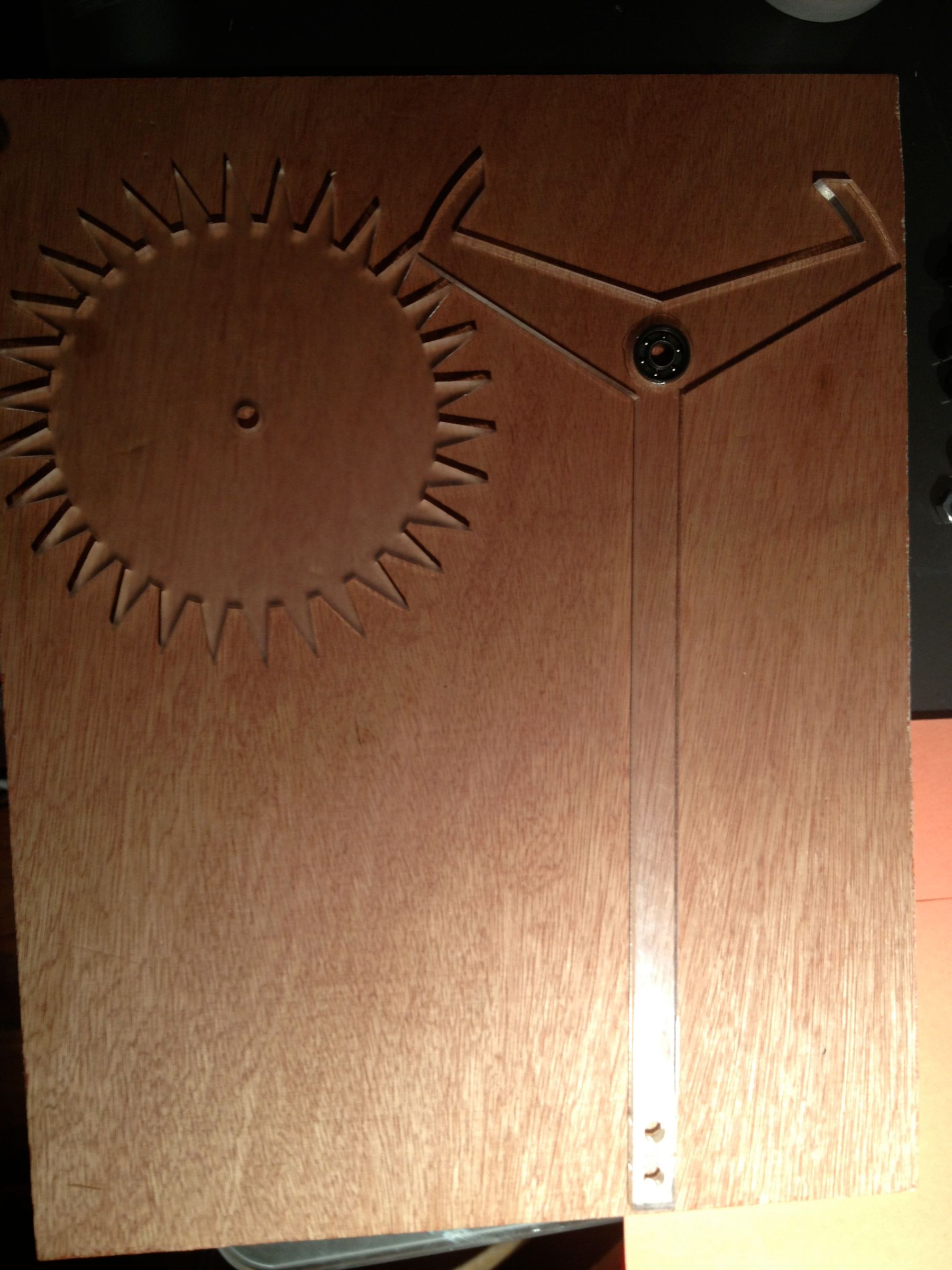 Laser Cut Clock Escapement and Pendulum 6 Steps Instructables