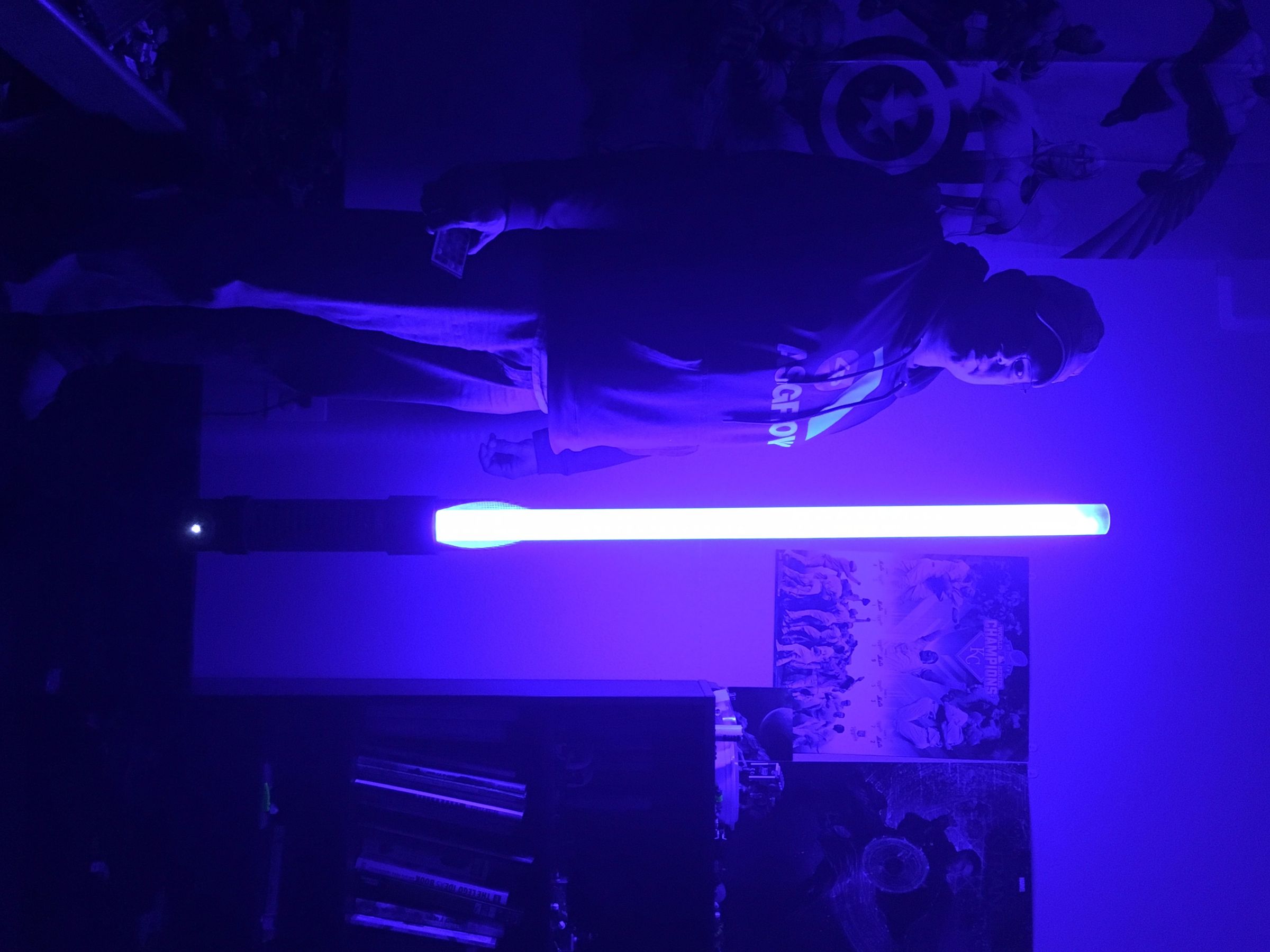 lightsaber floor lamp