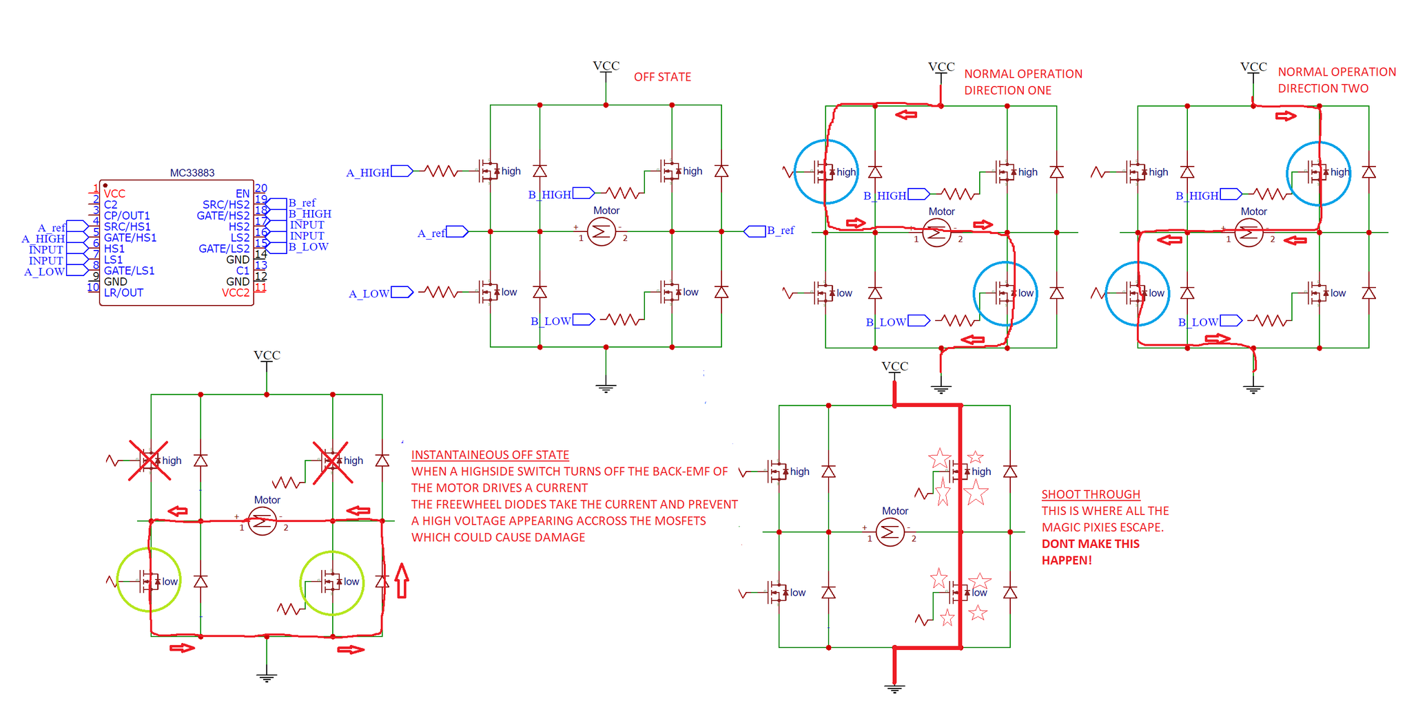DIY High Current Motor Driver (h Circuit Diagram