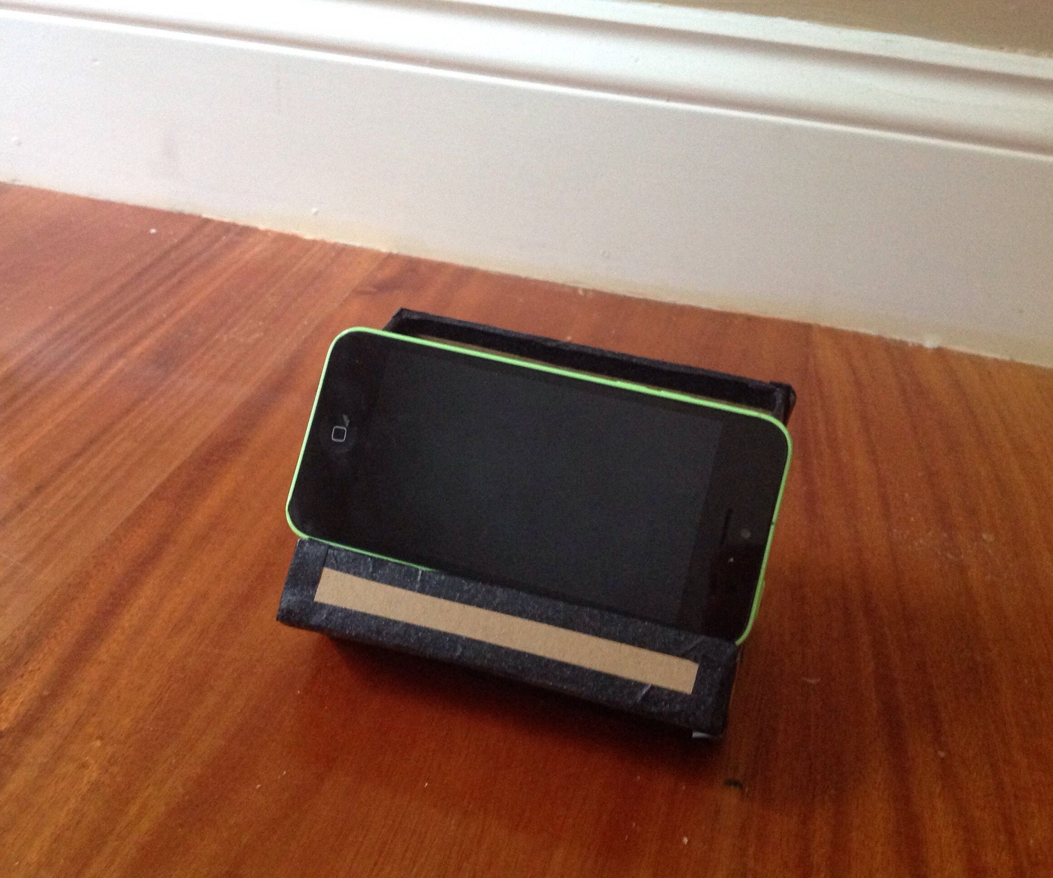 Cardboard Phone Stand 3 Steps (with Pictures) Instructables