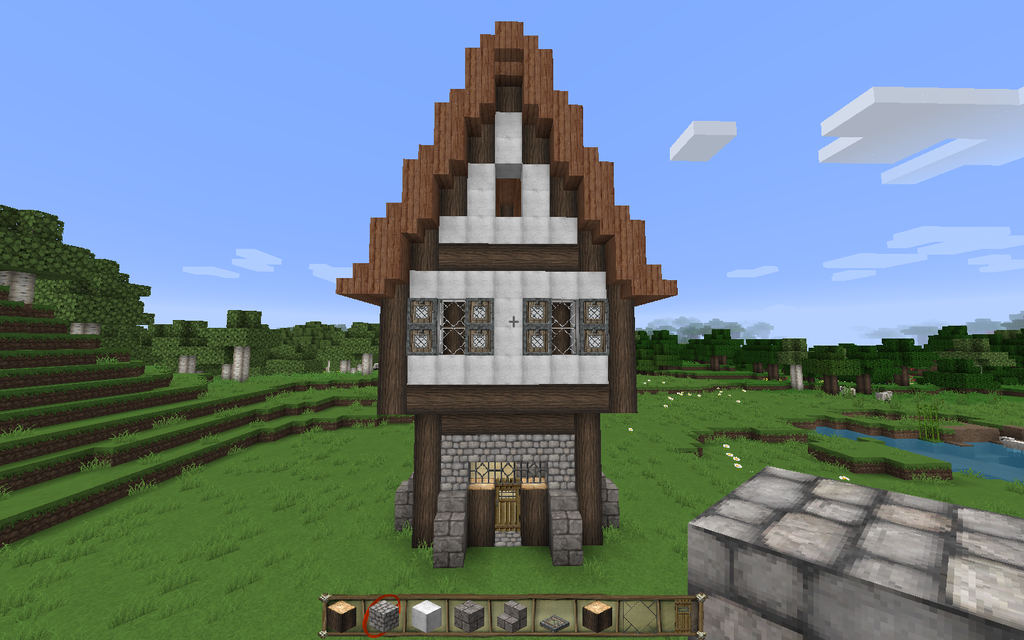 How To Build A Medieval House In Minecraft 17 Steps With Pictures Instructables How To Build A Medieval House In Minecraft 17 Steps With Pictures Instructables