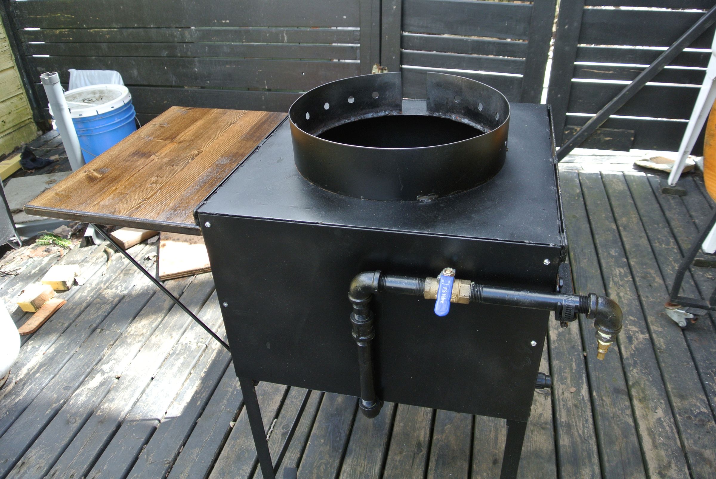 Homemade Outdoor Wok Station 10 Steps (with Pictures) Instructables