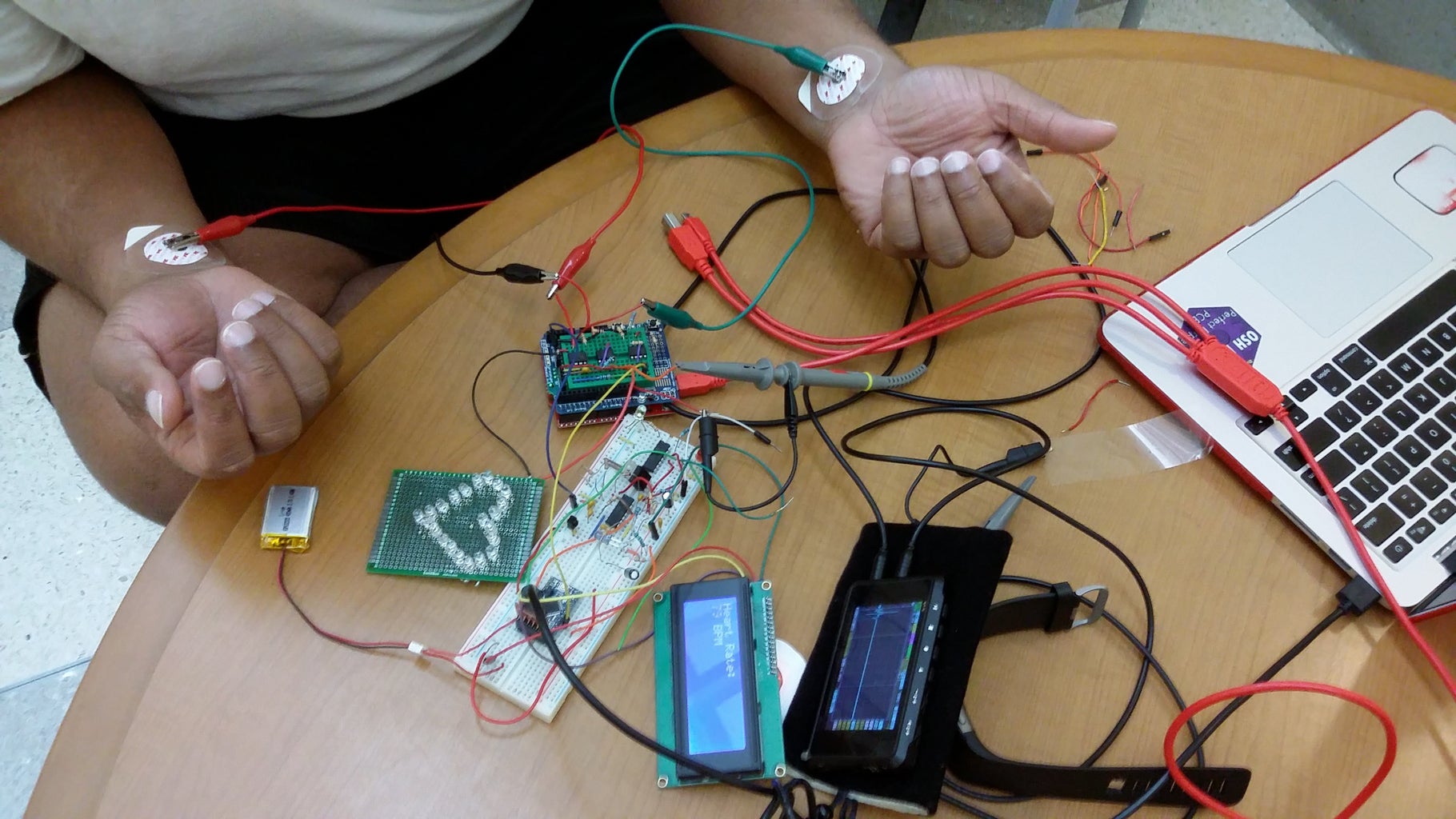 Super Simple Electrocardiogram (ECG) Circuit : 11 Steps (with Pictures ... Circuit Diagram