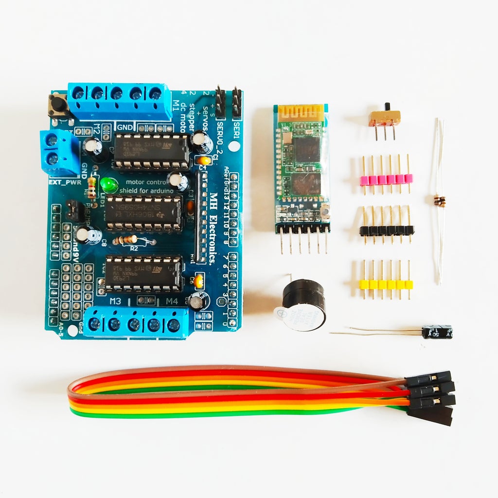 How to Build SMARS Robot - Arduino Smart Robot Tank Bluetooth : 16 ...