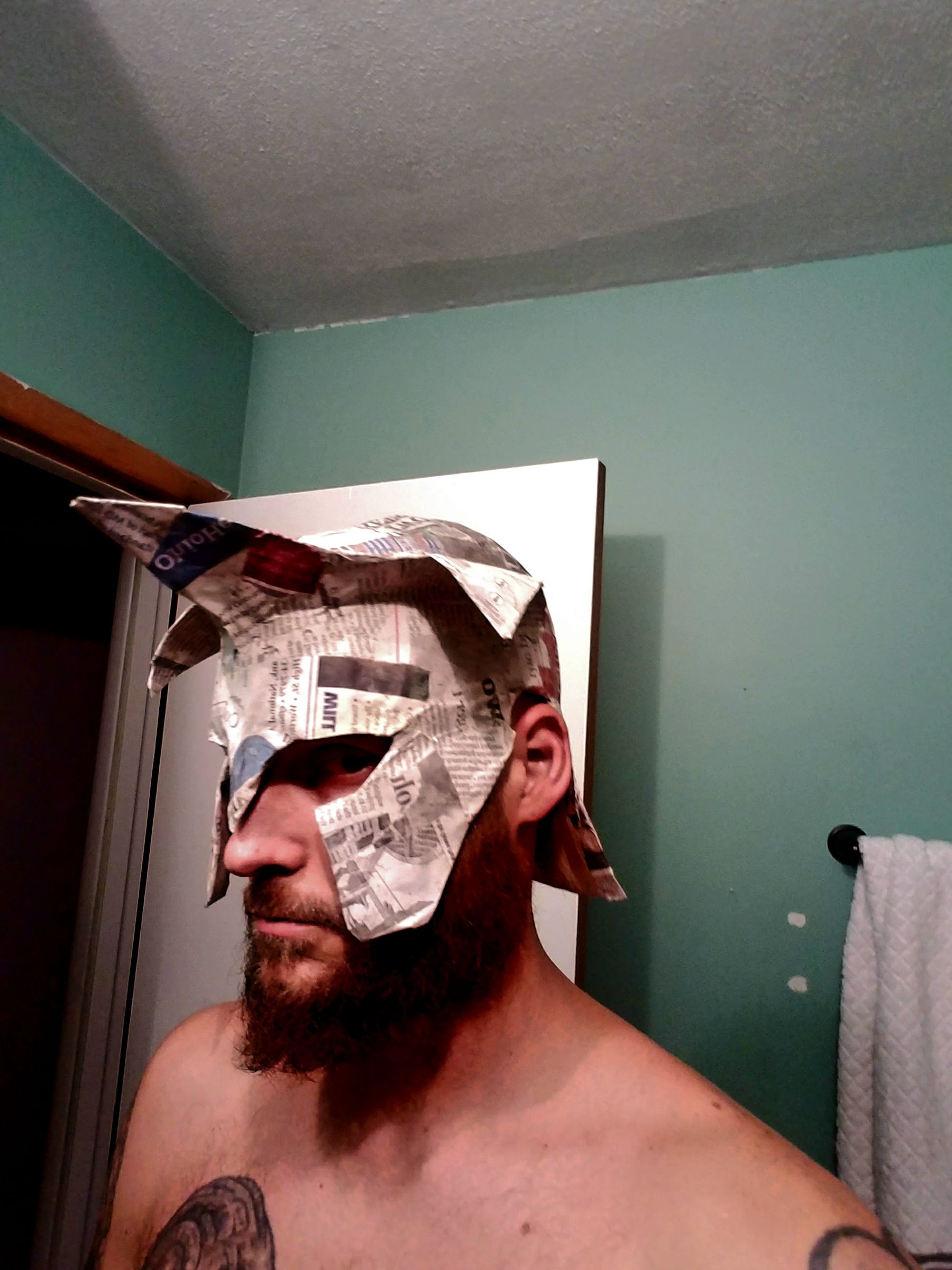Paper Mache Helmet 11 Steps (with Pictures) Instructables