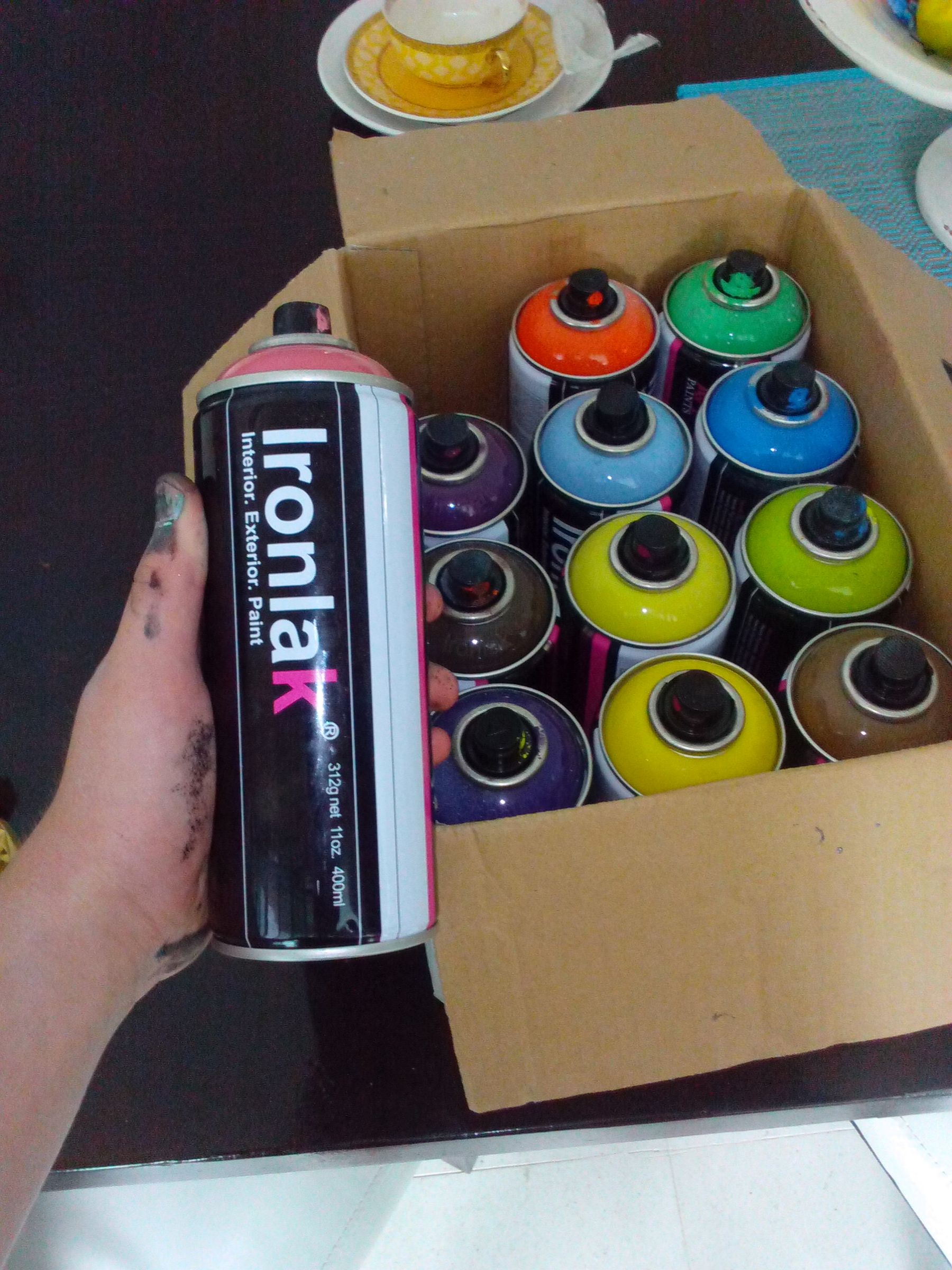 Spray Paint Art Instructables