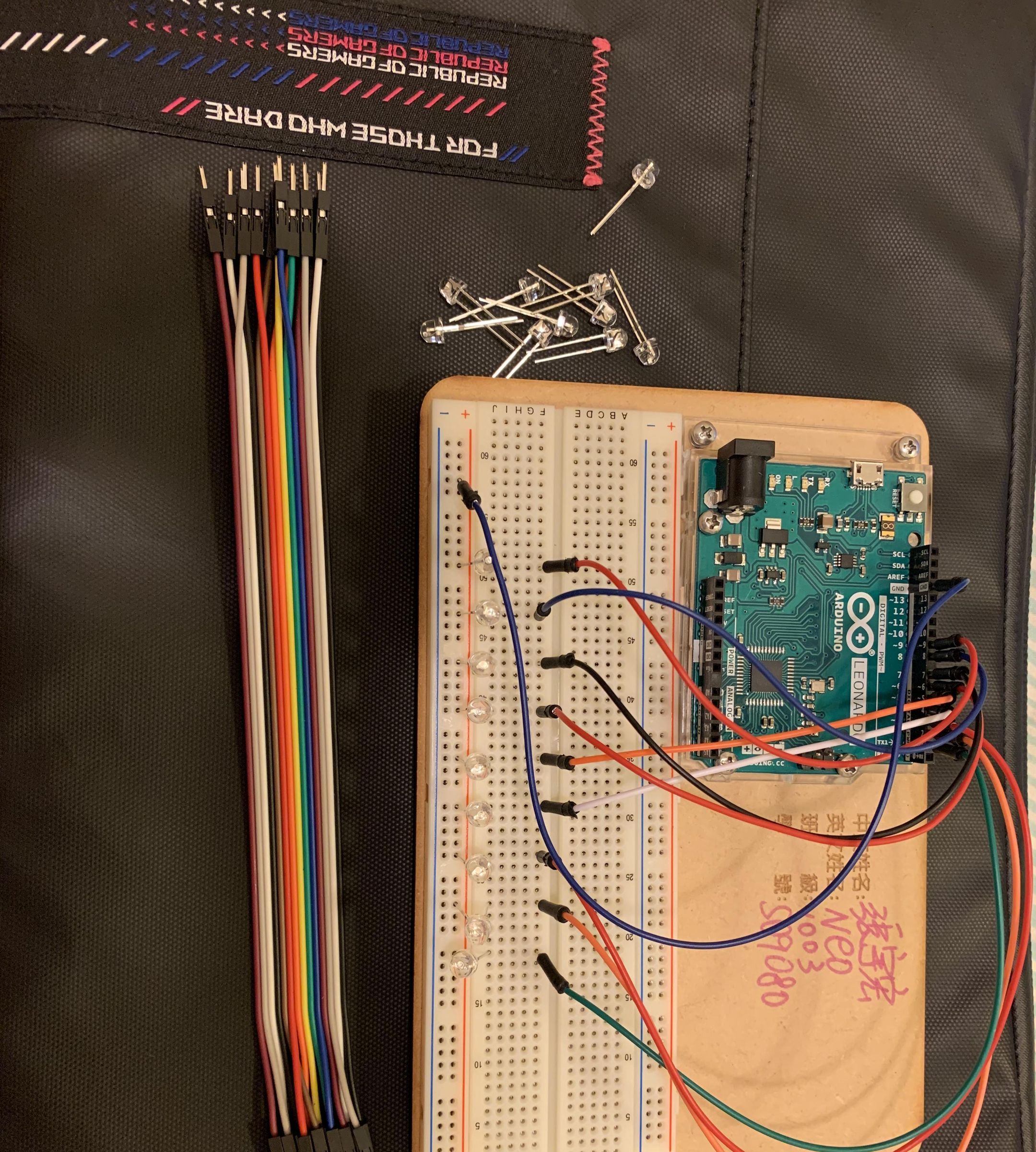 網紅跑馬燈， interesting led DIY Project DIY Project Image