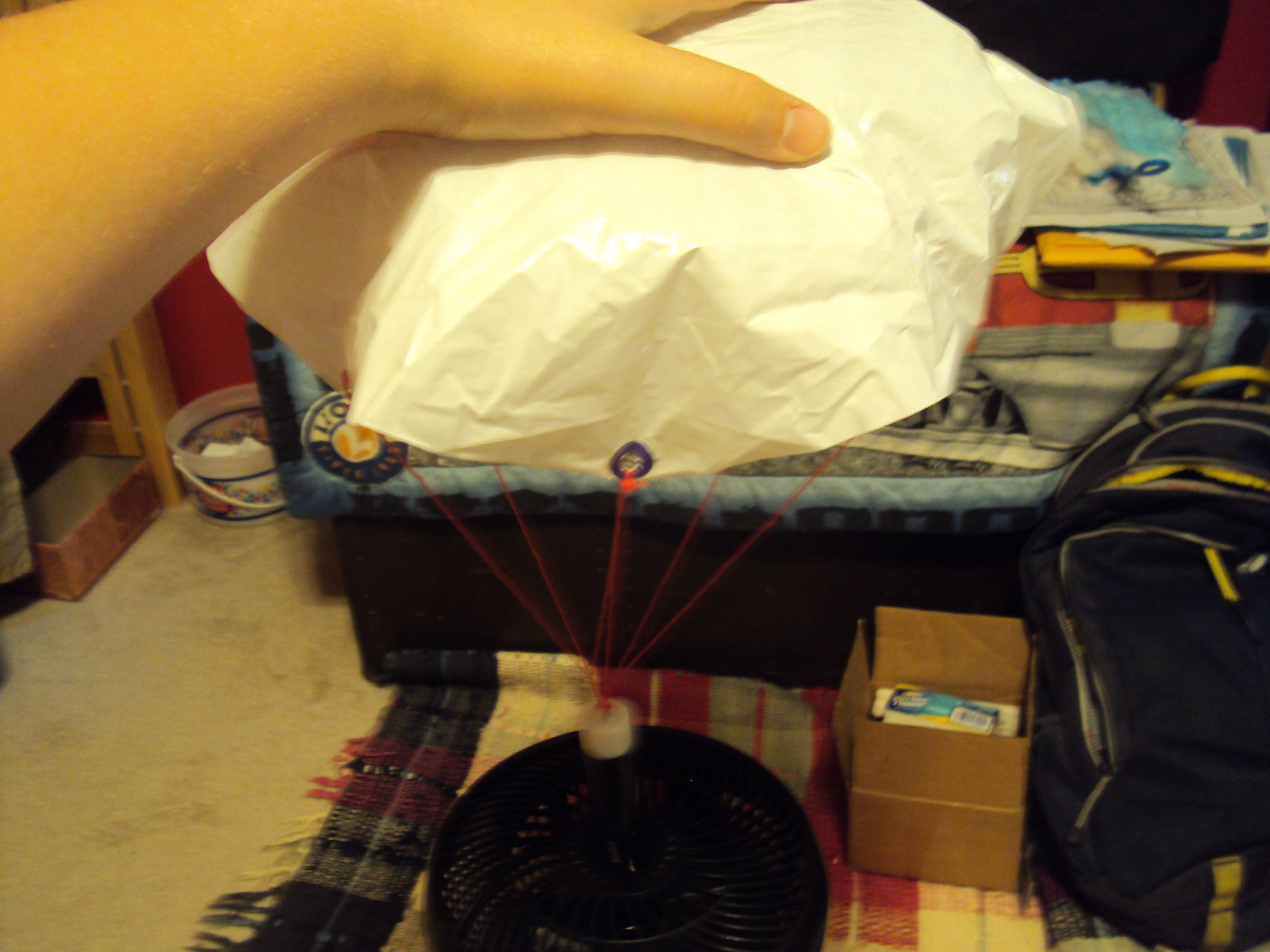 DIY Model Rocket Parachute 8 Steps Instructables