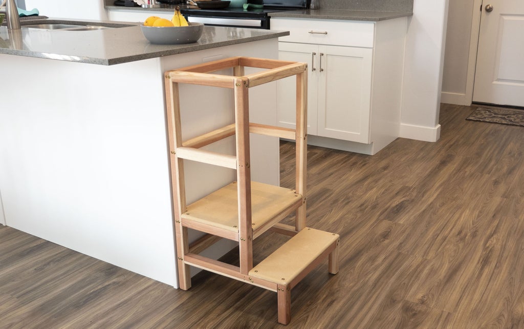 How To Build A Toddler Kitchen Helper Stool For 30 9 Steps With Pictures Instructables
