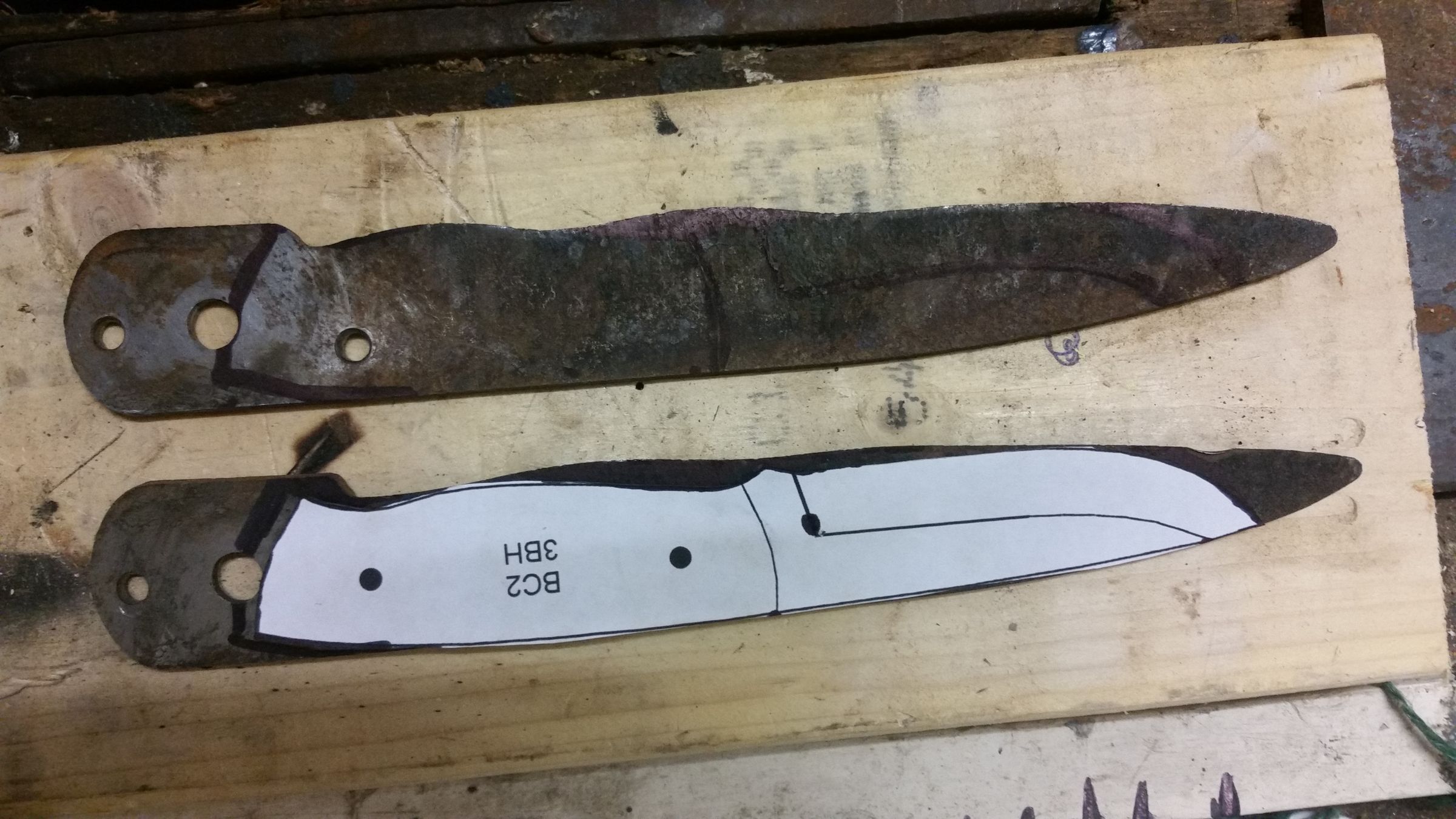 Handmade Knife Without A Forge 8 Steps With Pictures Instructables