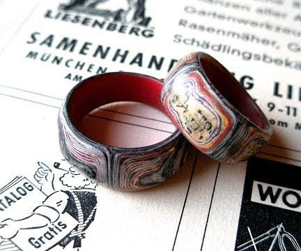 Fake Fordite Paper Ring : 6 Steps (with Pictures) - Instructables