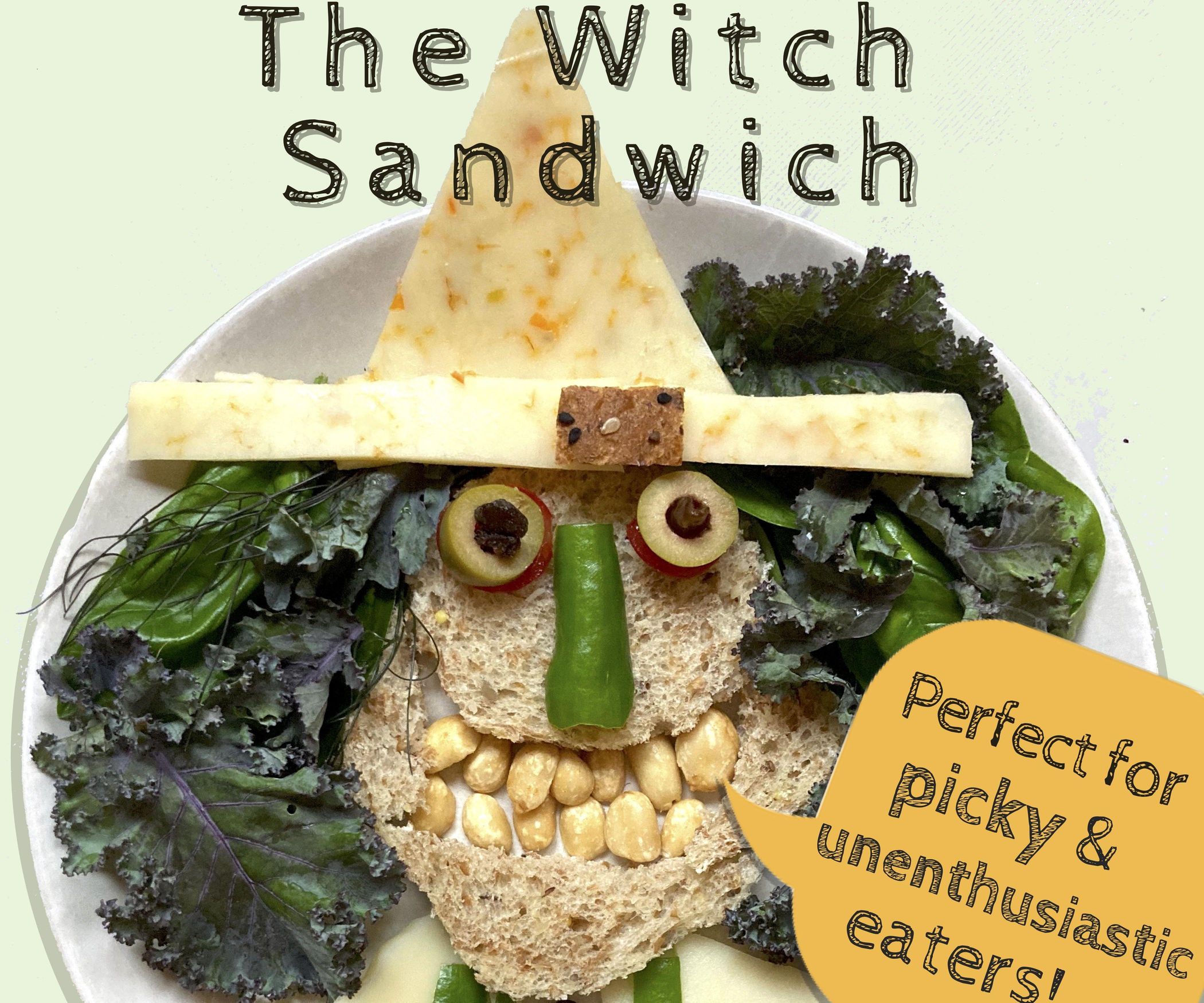 The Witch Sandwich (for Picky and Unenthusiastic Eaters!) 4 Steps (with Pictures) Instructables