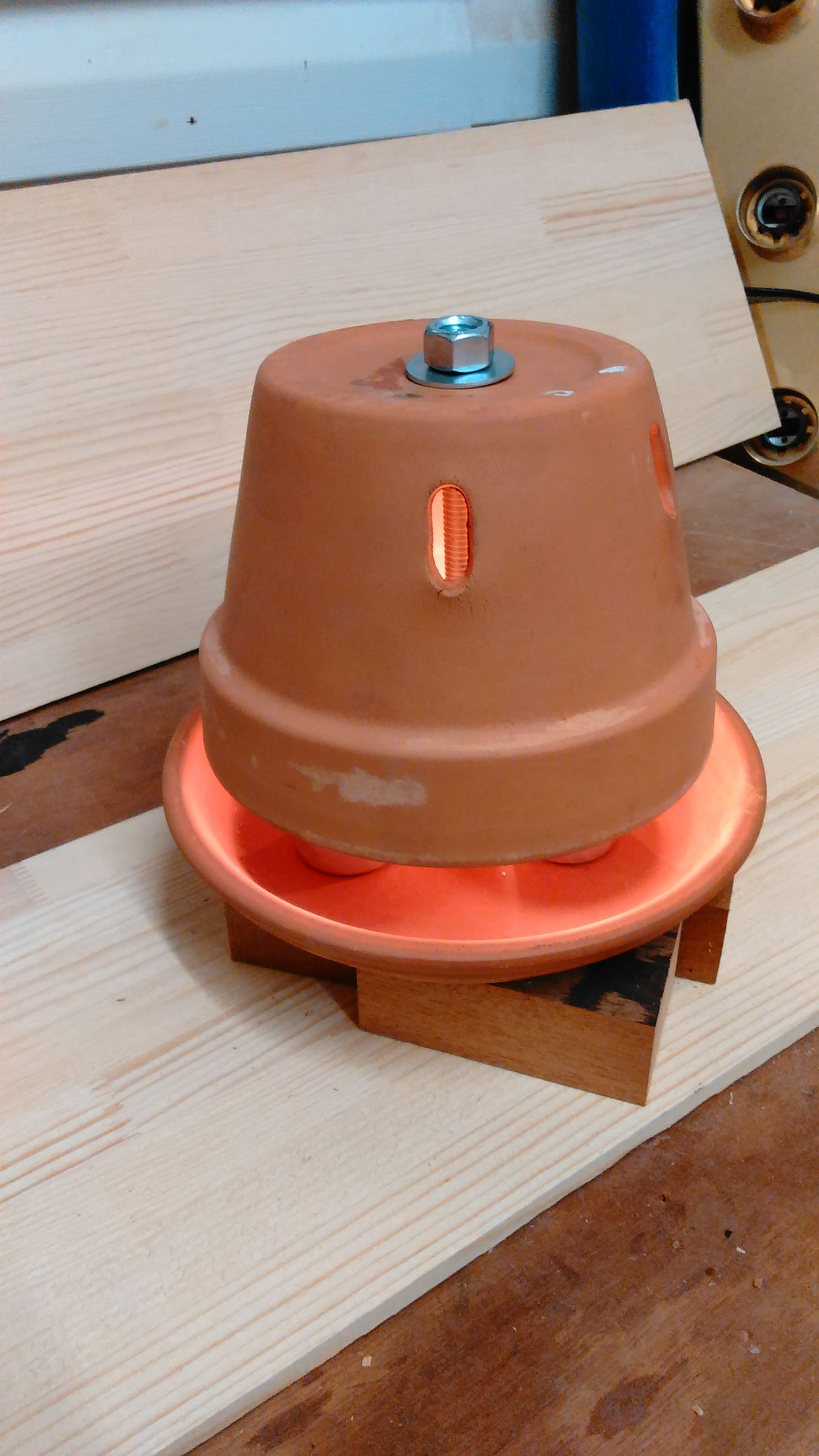Clay Pot Heater Using Tea Lights 11 Steps (with Pictures) Instructables