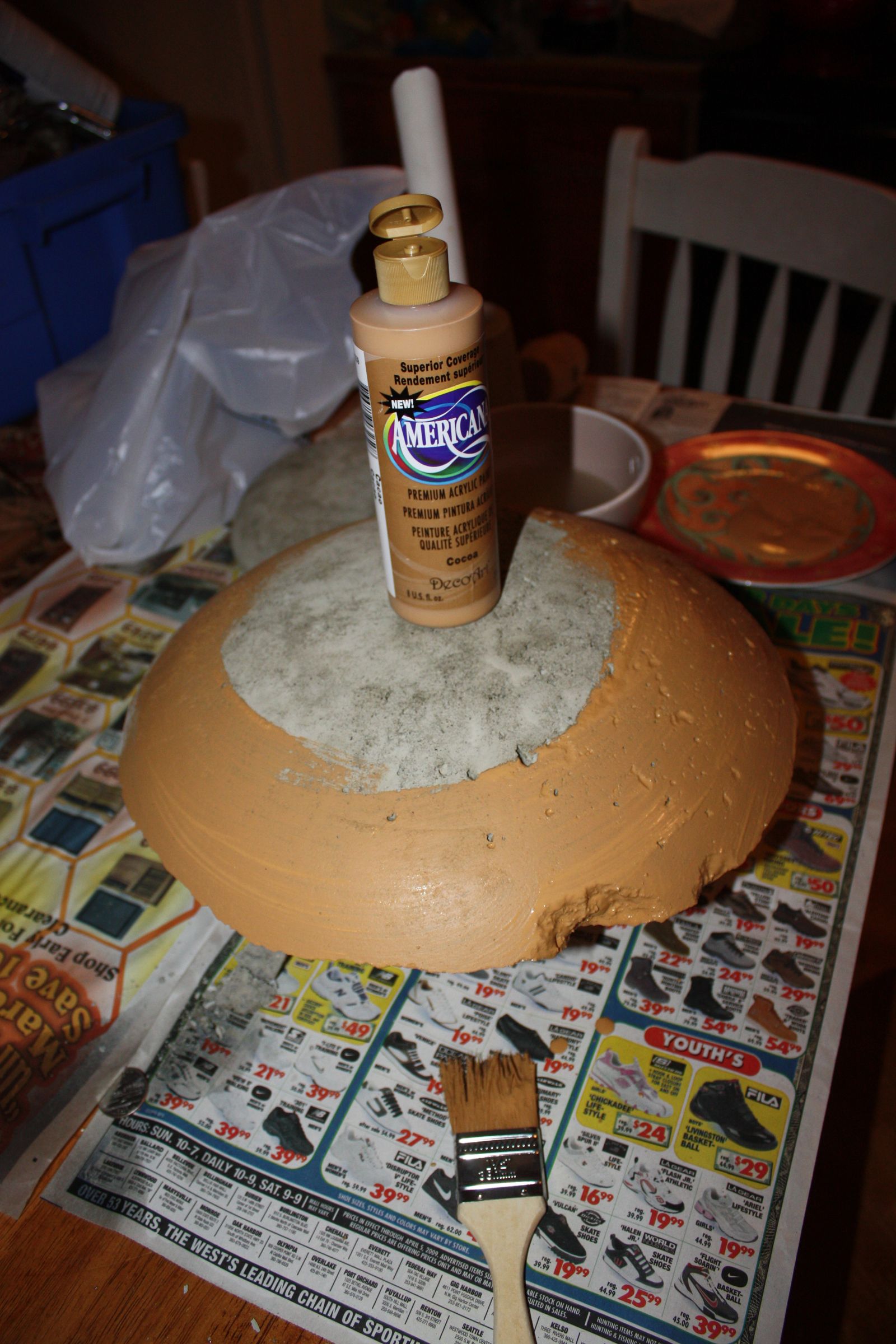 Concrete Mushrooms Yard Art 12 Steps (with Pictures) Instructables