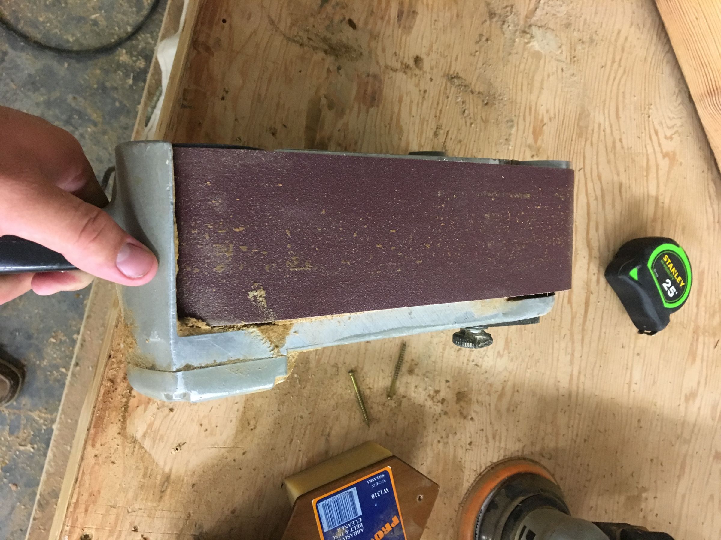 How to Clean a Sanding Belt Instructables