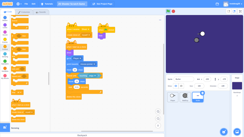 How To Make A Scrolling Game In Scratch - In this video i show you how ...