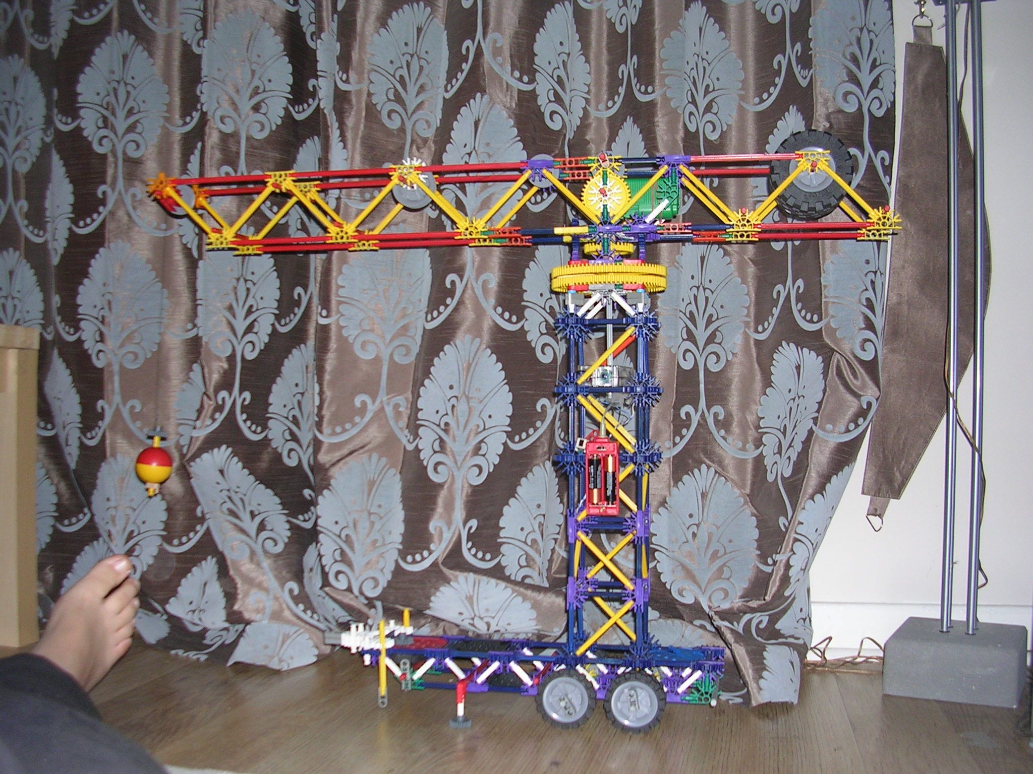 portable knex crane DIY Project DIY Project Image