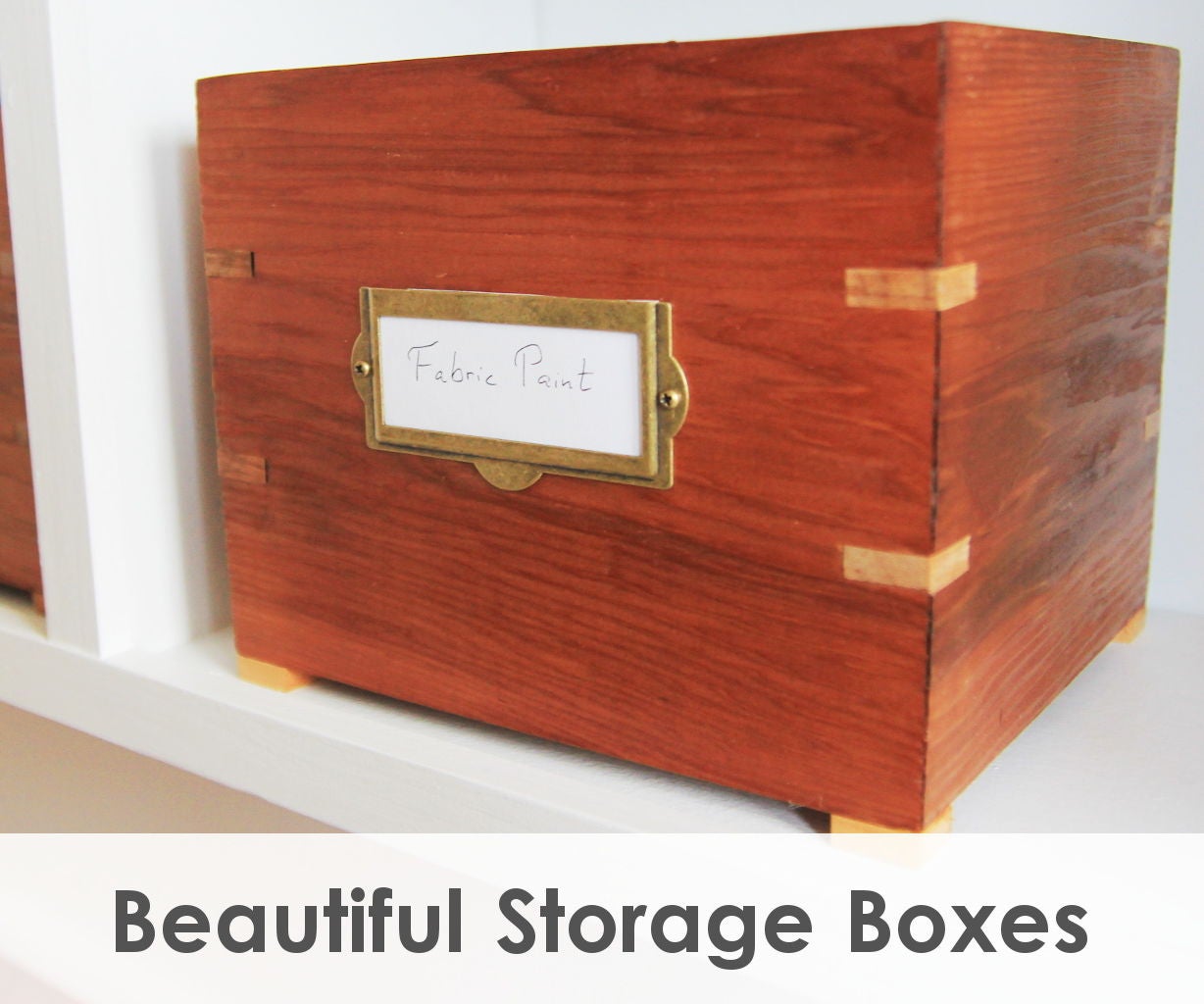 Making Vintage Style Storage Boxes W/ Splines 5 Steps (with Pictures