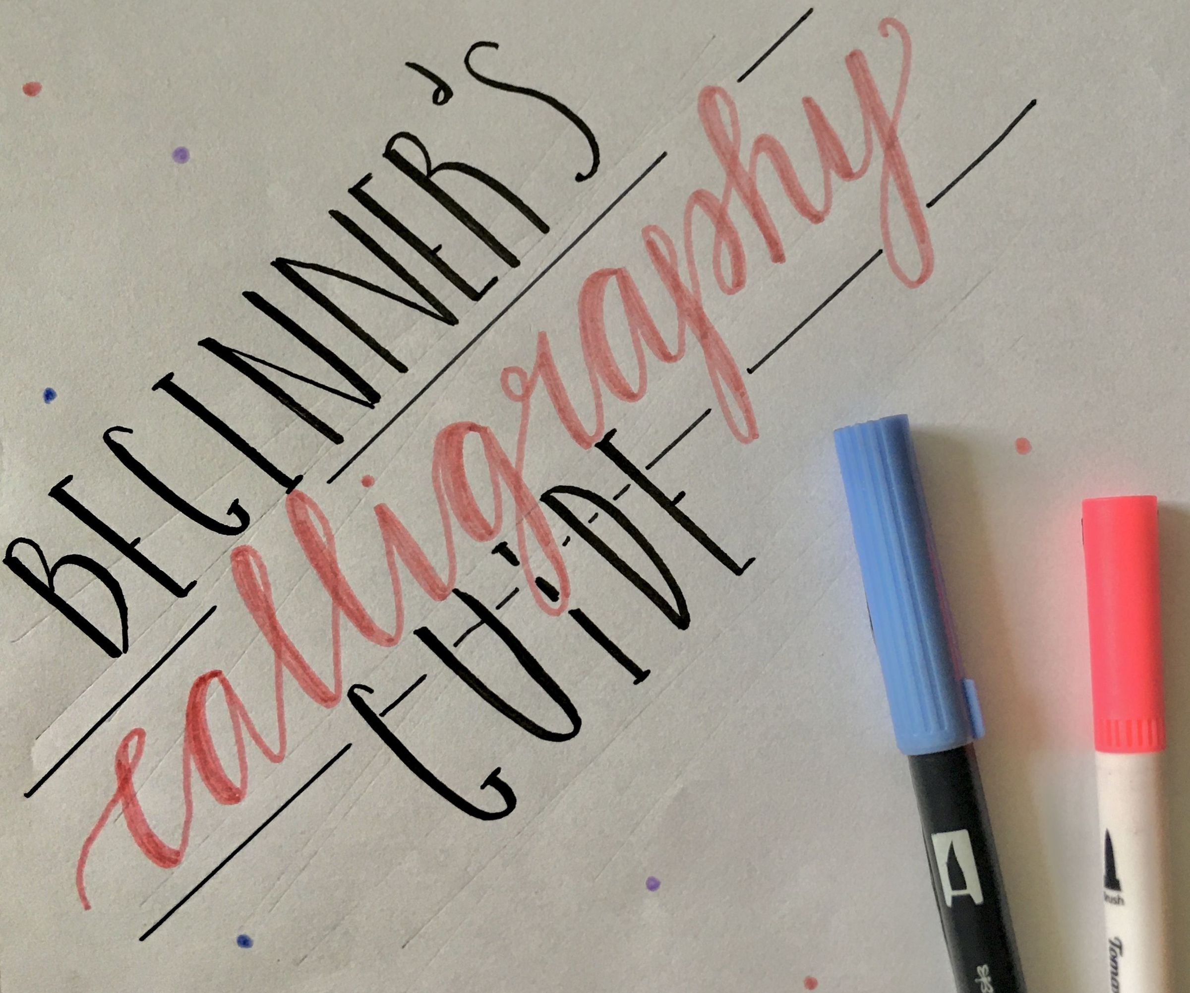 a beginner's guide to calligraphy DIY Project DIY Project Image
