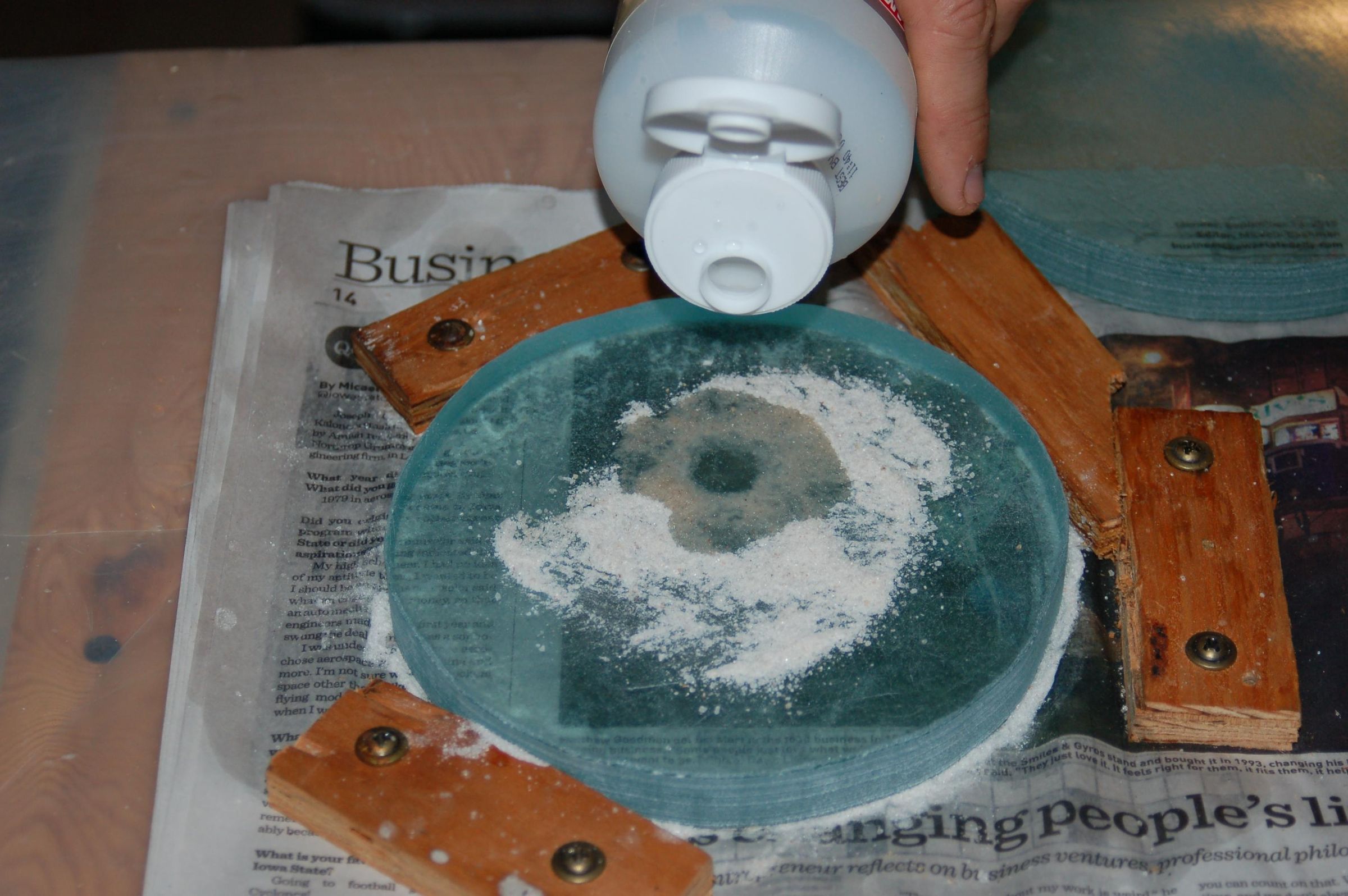 Grind and Polish a Dobsonian/Newtonian Telescope Mirror With Hand Tools