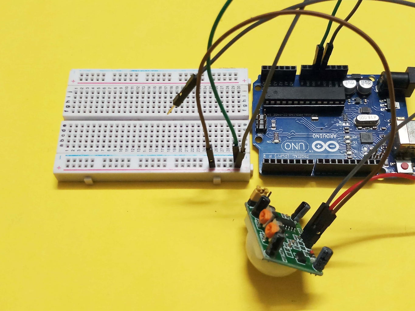 PIR Controlled Buzzer Using Arduino : 5 Steps - Instructables