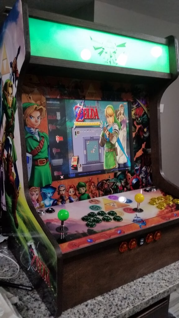 Legend of Zelda Bartop Arcade 15 Steps (with Pictures