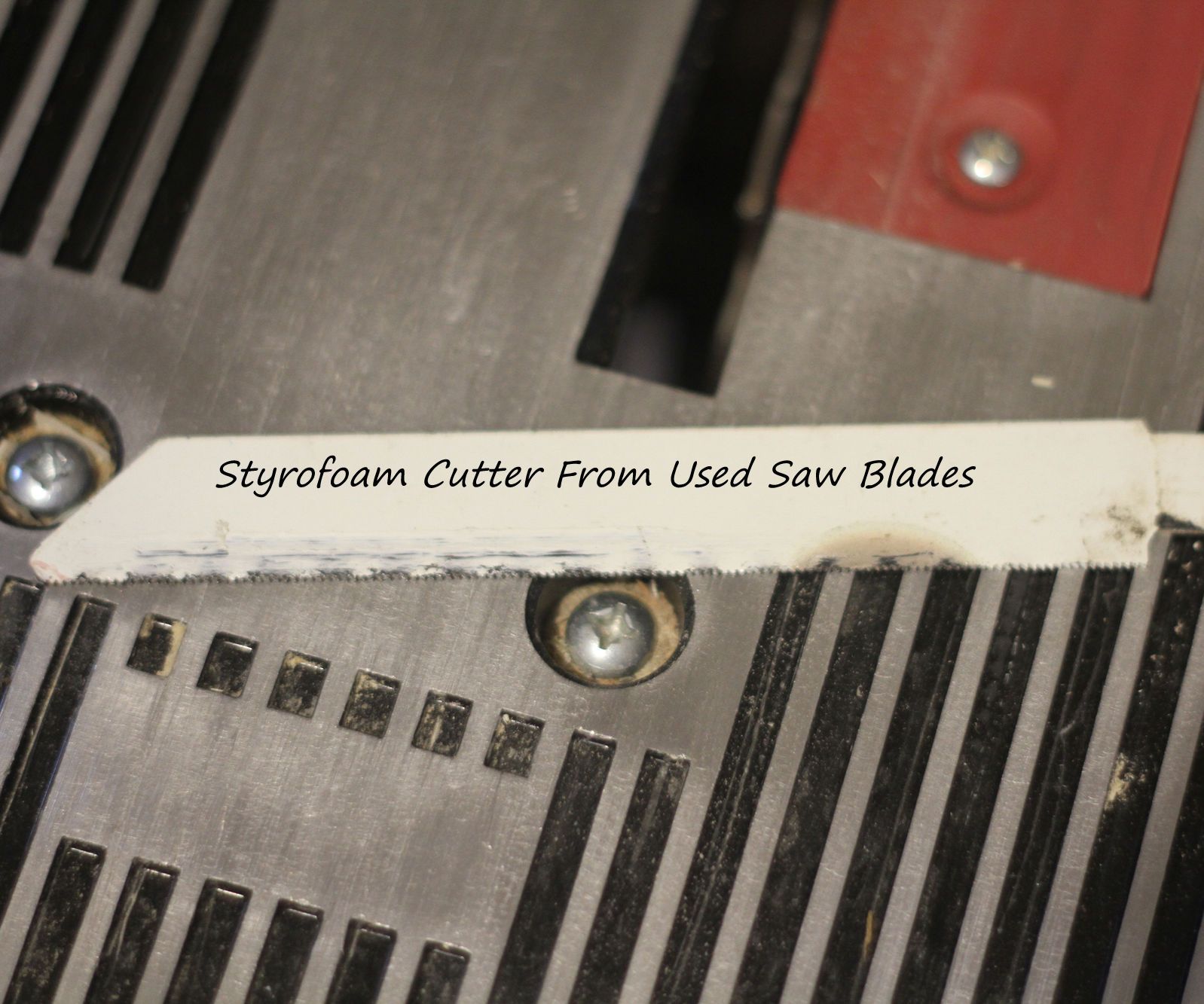 Styrofoam Cutting Blade 3 Steps (with Pictures) Instructables