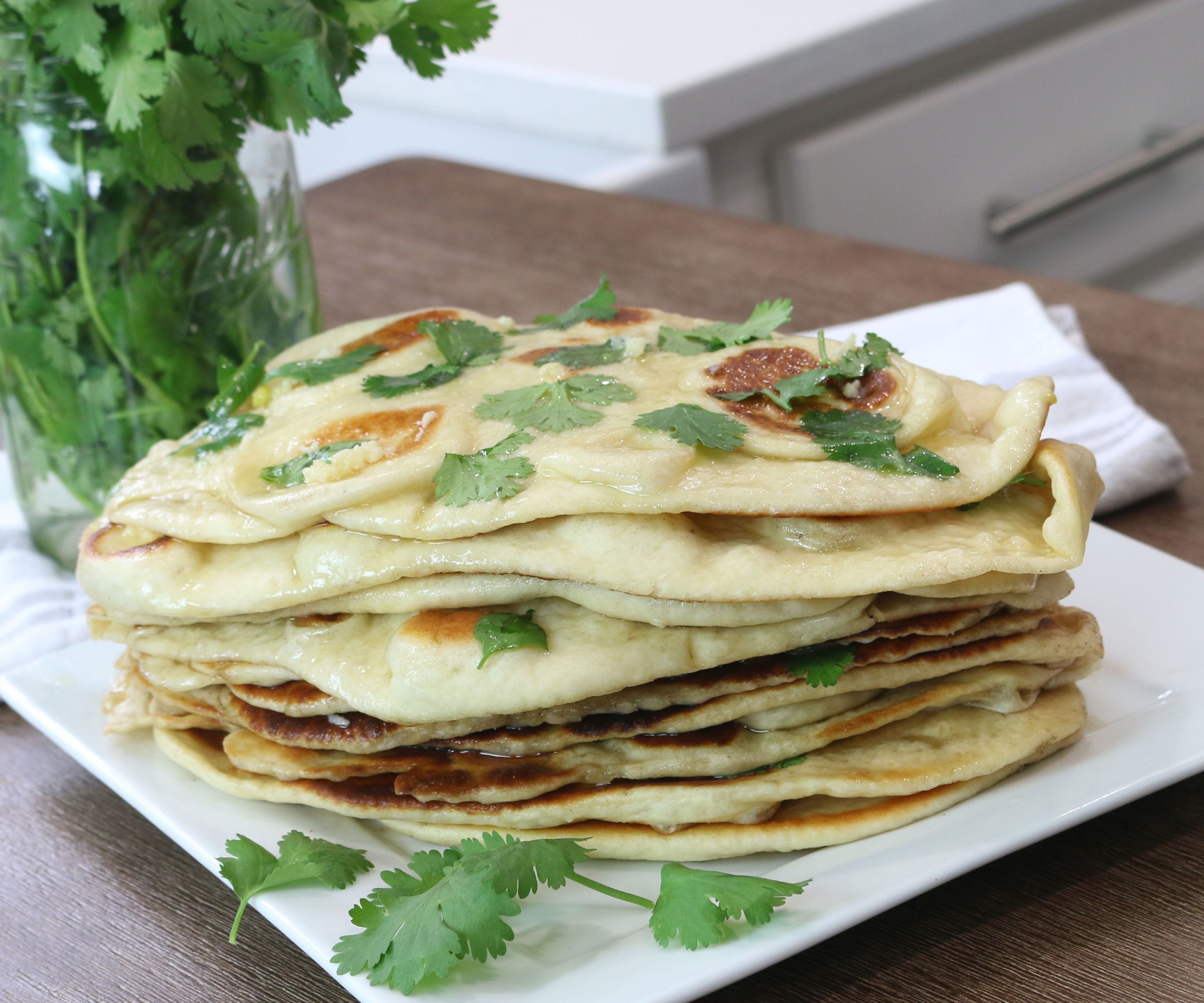 Indian Garlic Naan