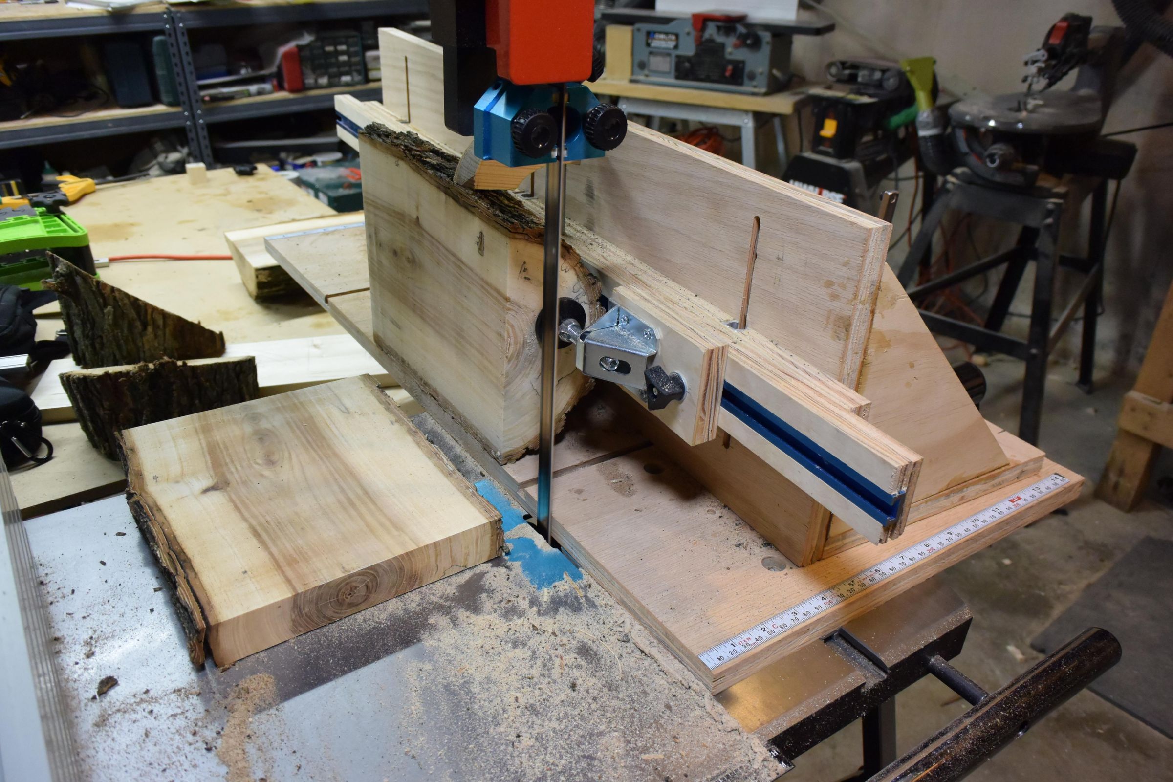 Bandsaw Milling Log Jig 8 Steps (with Pictures) Instructables
