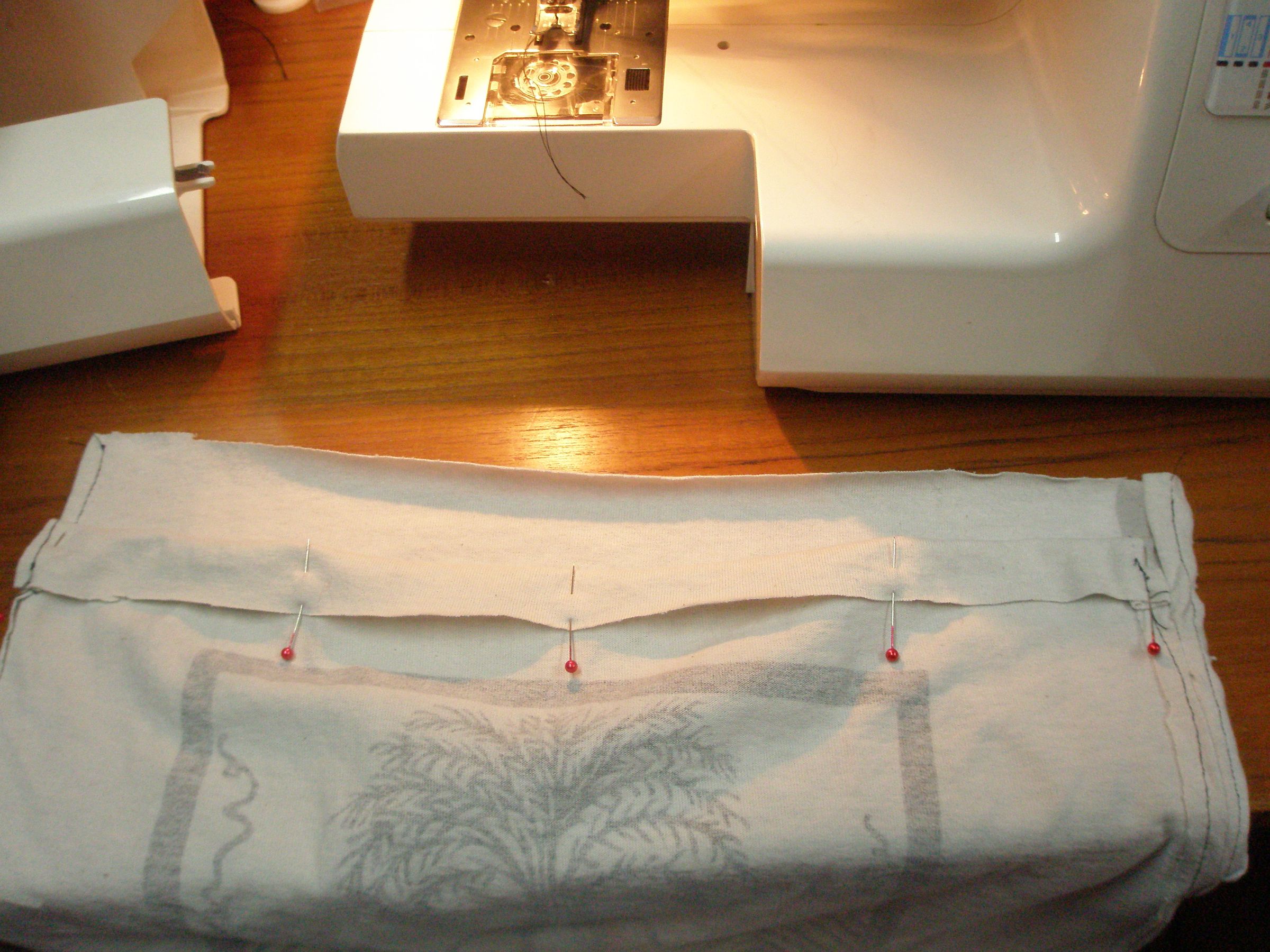 How to Make a Drawstring Backpack Out of a Tshirt 6 Steps