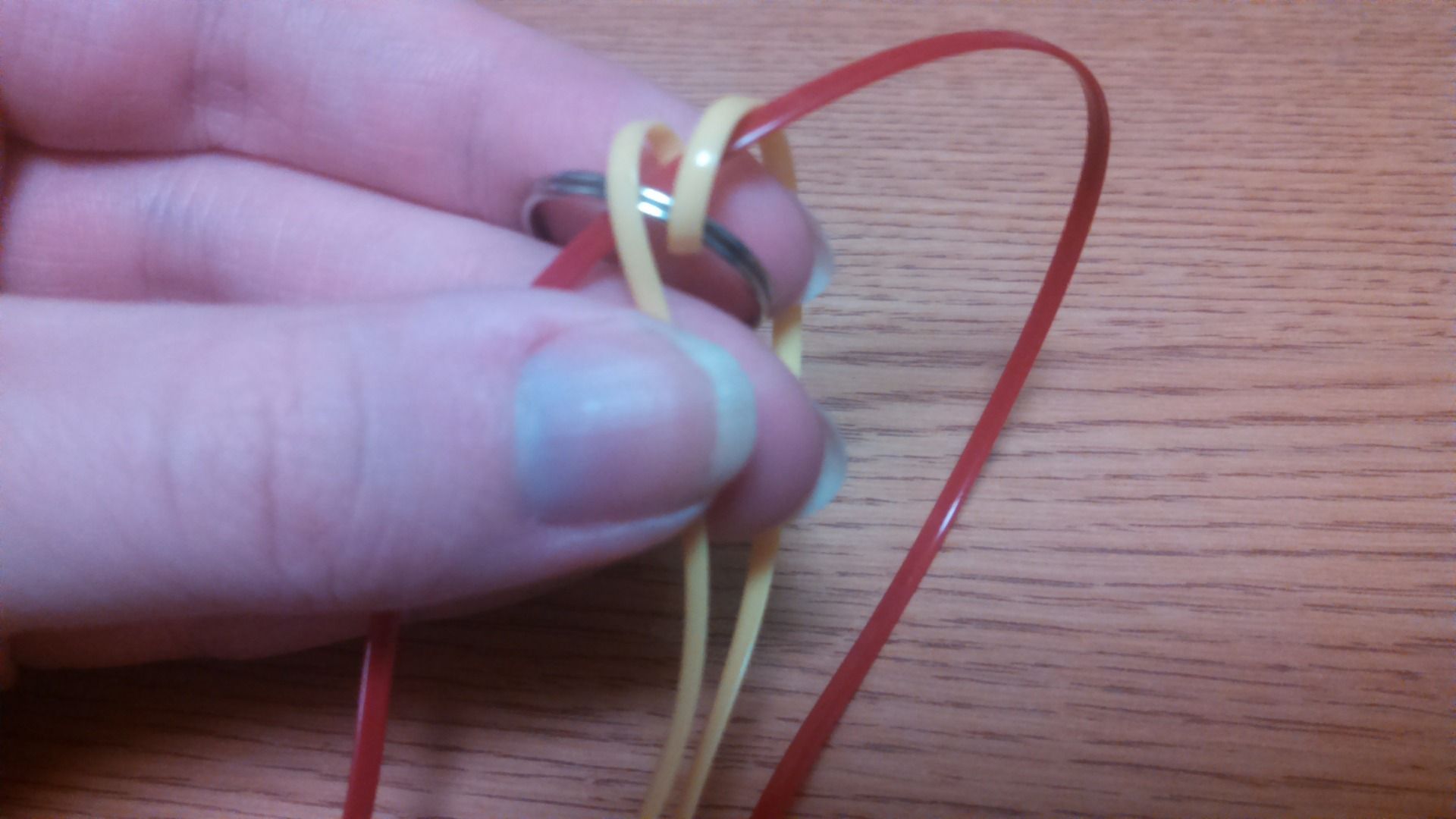 How to Weave Plastic Lacing Crafts 9 Steps Instructables