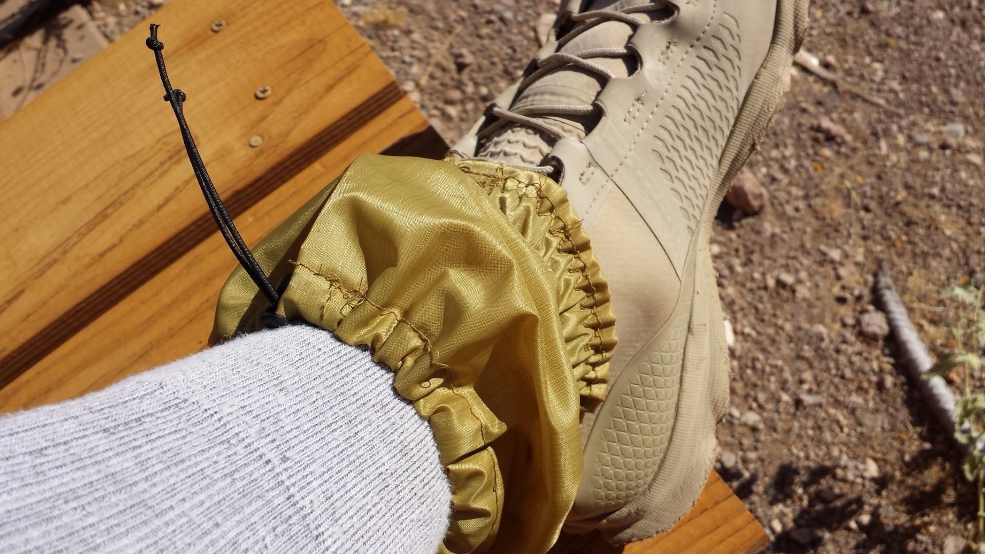 Hiking Boot Gaiters 6 Steps Instructables