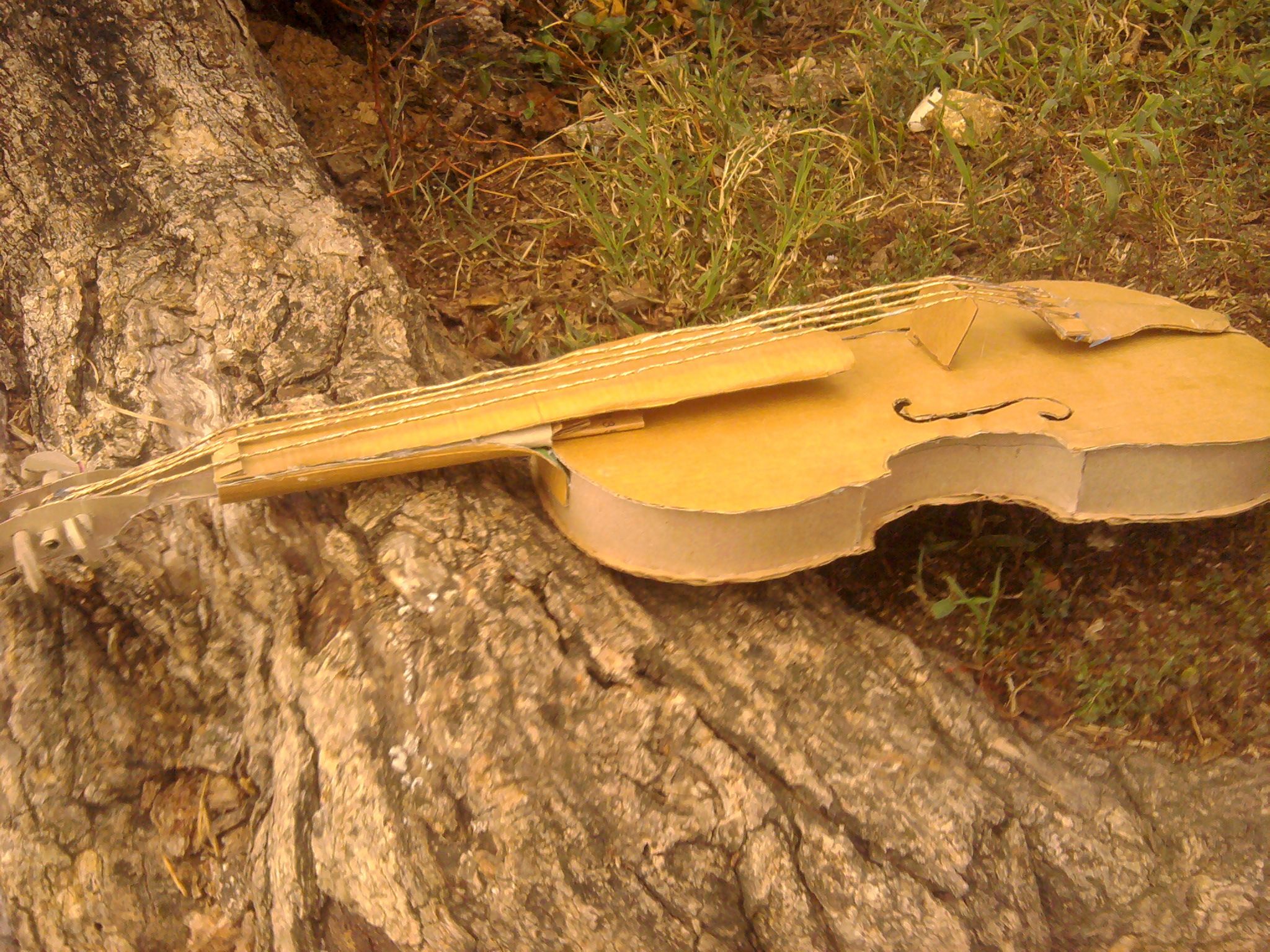 Card Board Violin (with Pictures) Instructables