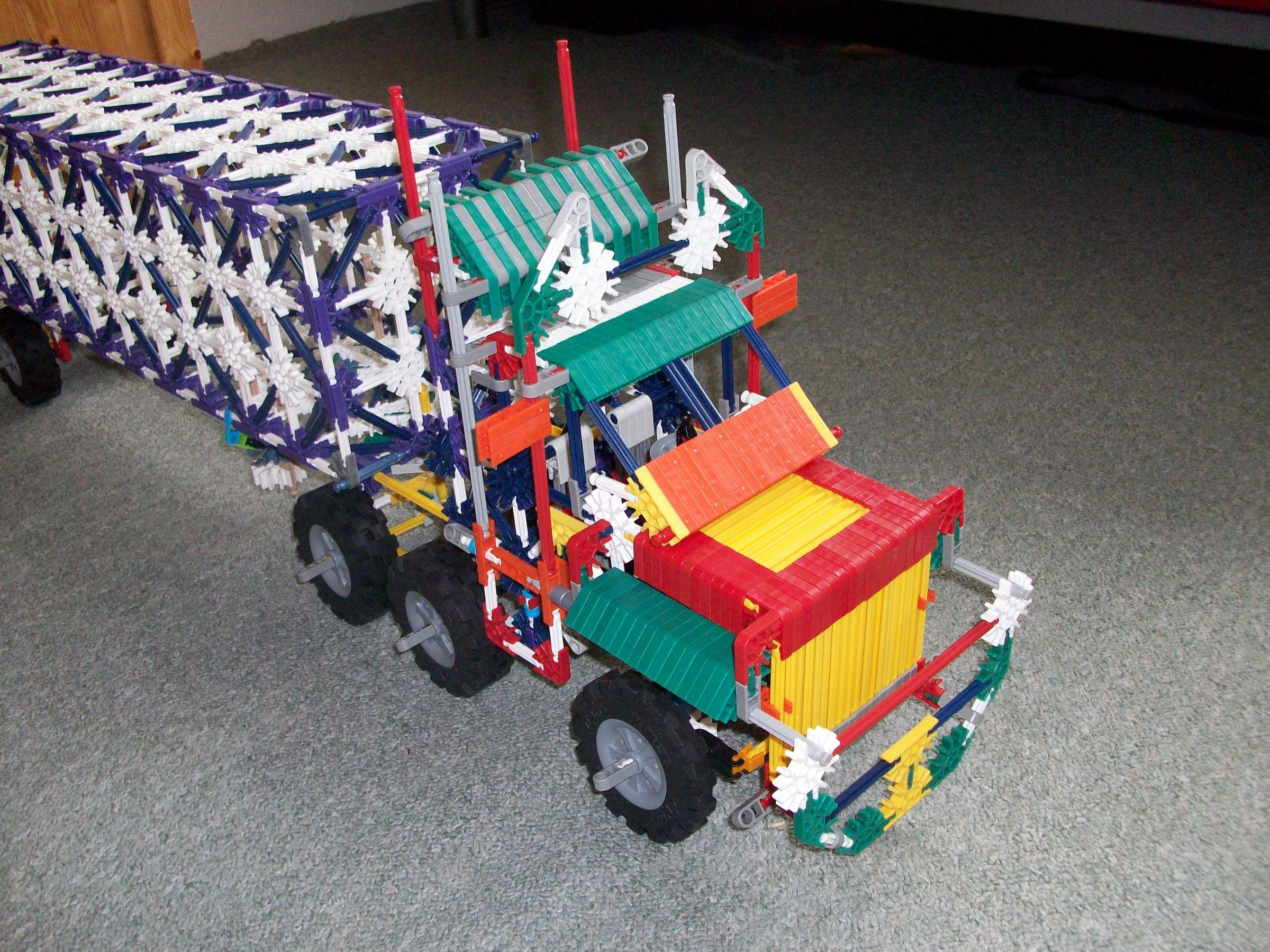 Semi Truck With Trailer Instruction : 6 