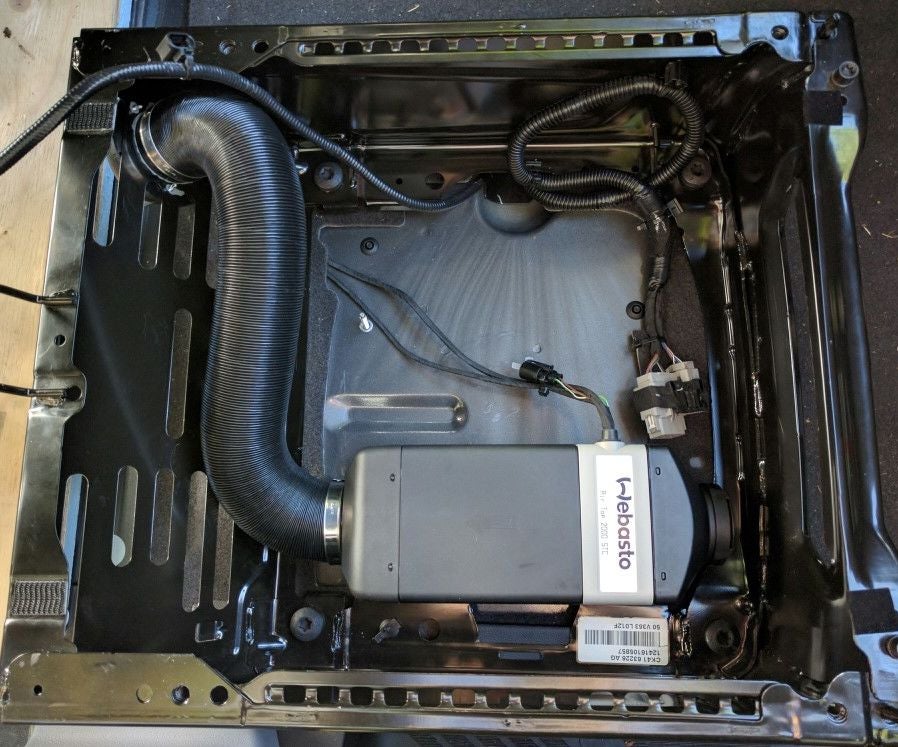 How to Install a asto Air Top 2000 Heater in a Camper Van Conversion