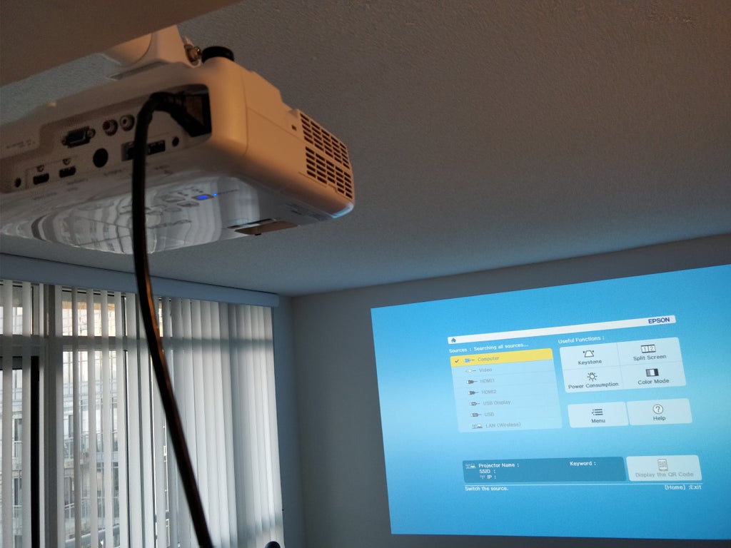 Mount A Projector 5 Steps With Pictures Instructables - Mounting Projector To Ceiling Without Studs Mount A Projector 5 Steps With Pictures Instructables - Mounting Projector To Ceiling Without Studs