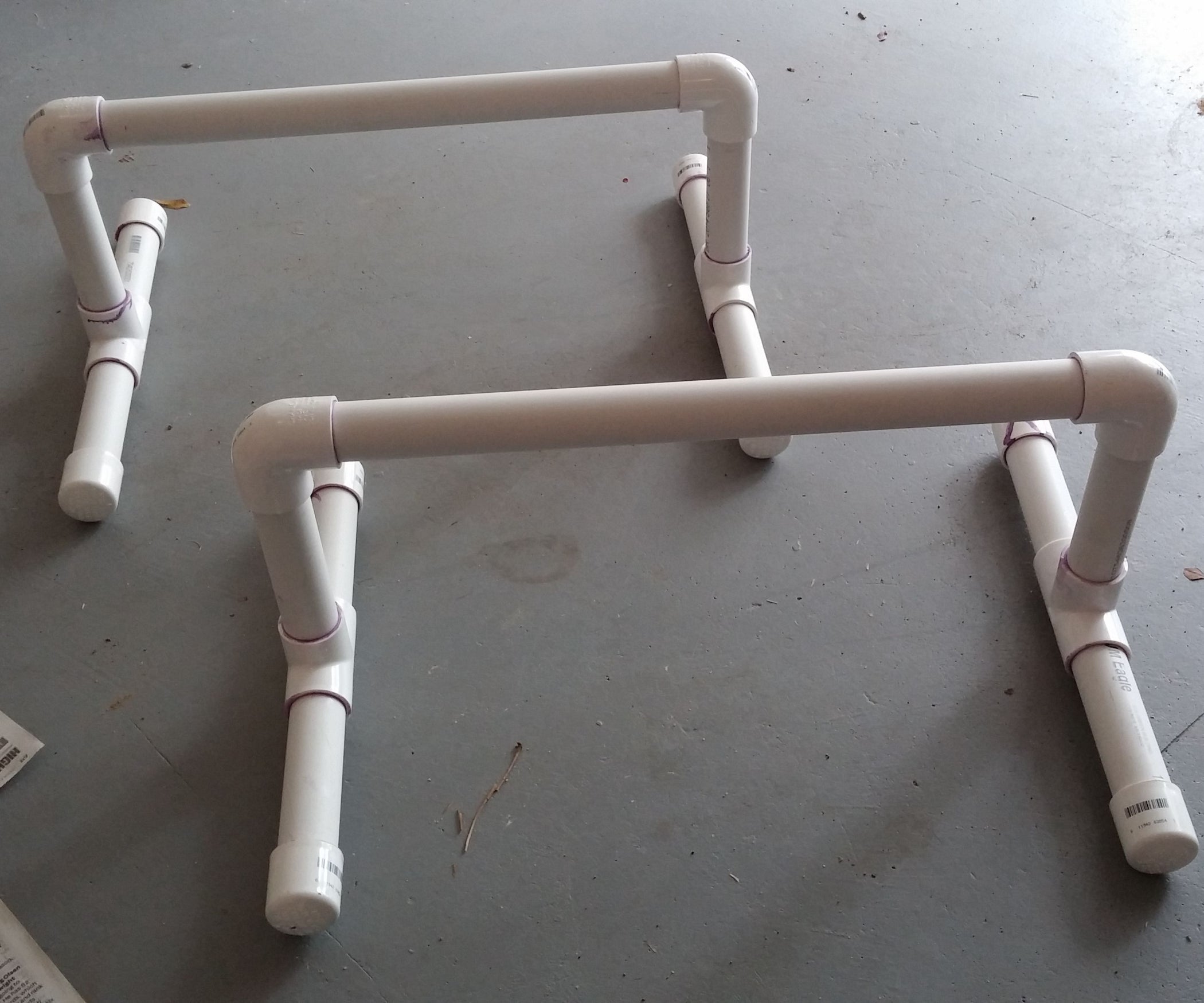 PVC Parallettes 4 Steps Instructables