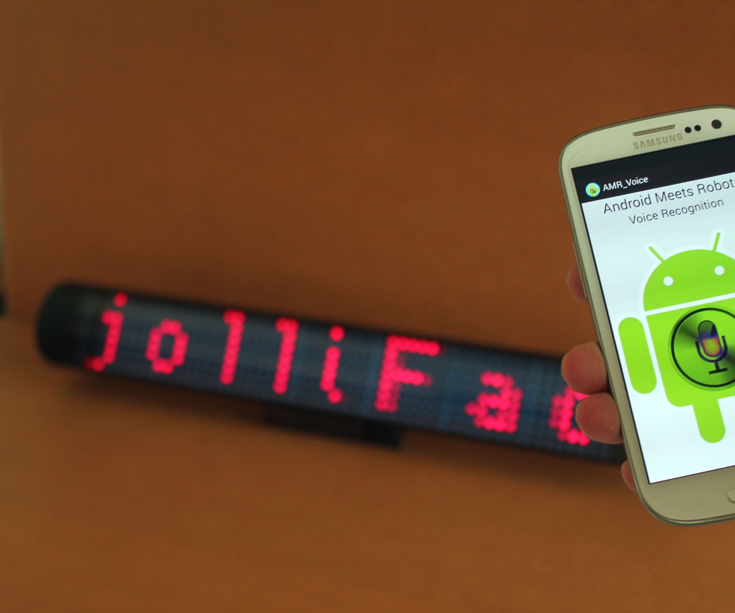 DIY guide for Voice Input Arduino Bi-color LED Matrix Scrolling Text Display (Bluetooth + Android) with step-by-step instructions
