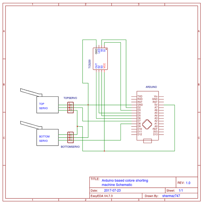 Smart Color Differentiator Using Arduino GitHub - sandy9159/How-to-Make-Color-Sorting-Machine-Arduino-Based ยท GitHub