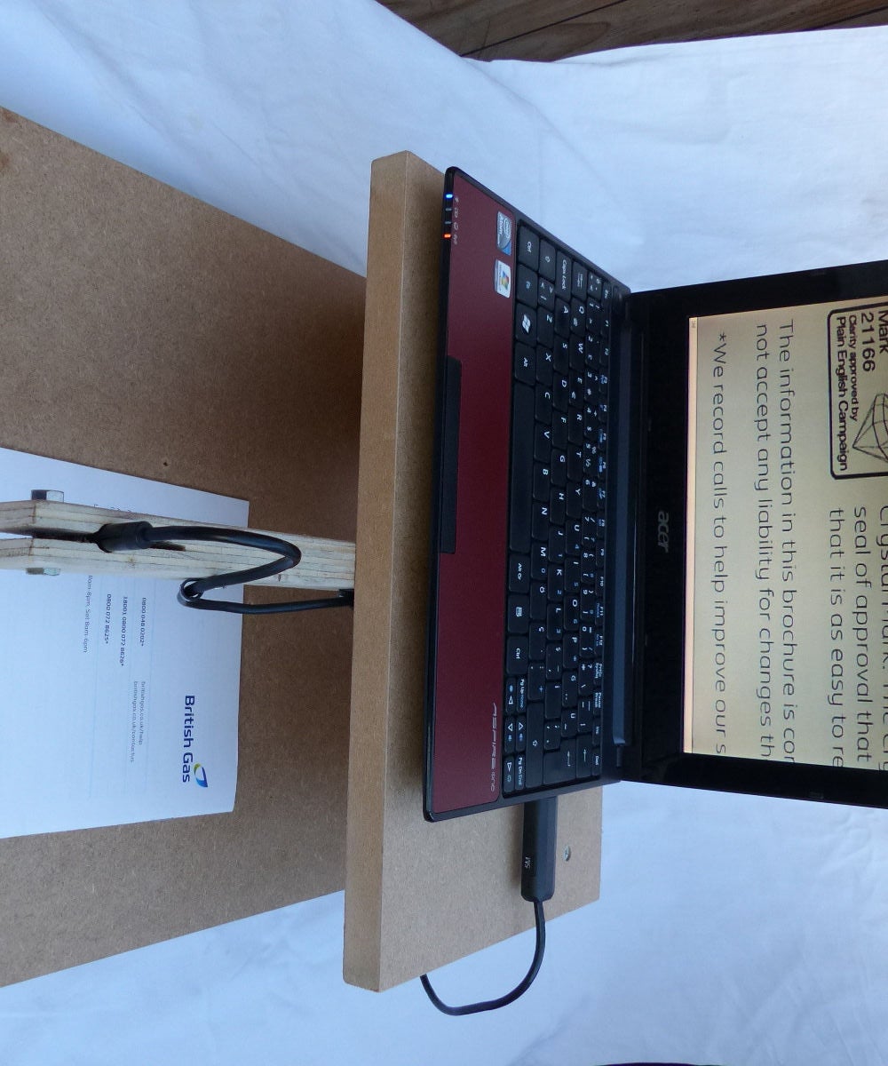 Reading Aid for the Partially Sighted 7 Steps (with Pictures