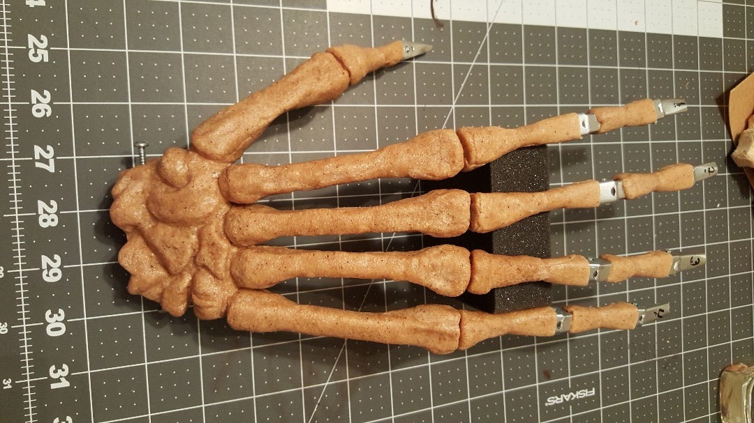 Articulated Skeleton Hand 7 Steps (with Pictures) Instructables