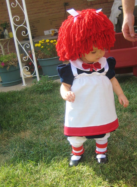 Baby Raggedy Ann Costume With Pictures Instructables Baby Raggedy Ann Costume With Pictures Instructables