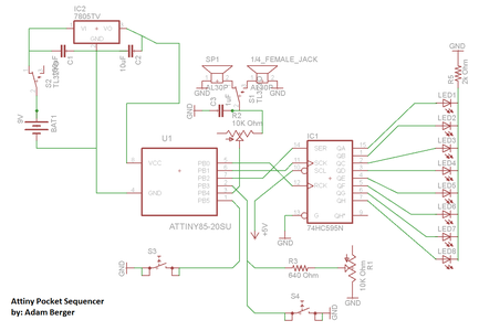 Attiny Pocket Sequencer : 8 Steps (with Pictures) - Instructables