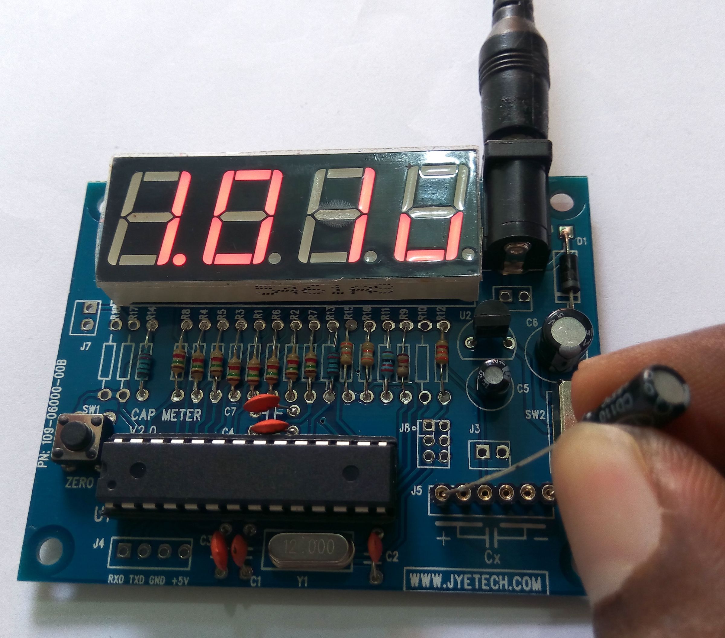 DIY Capacitance Meter 7 Steps Instructables