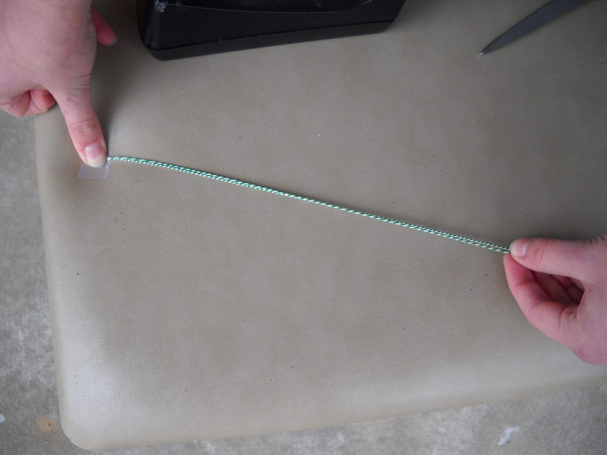 How to Make a Simple String Bookmark 5 Steps Instructables