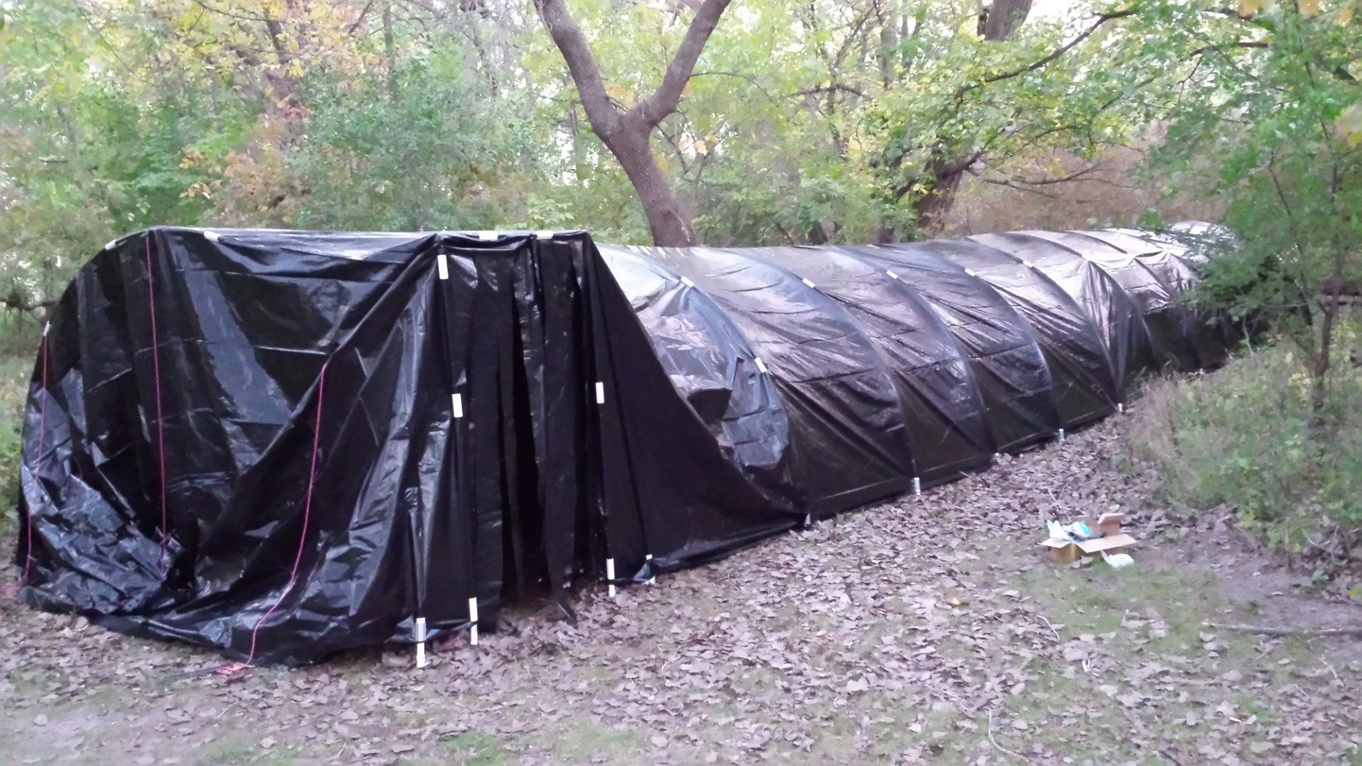 PVC Haunted Tunnel With Laser Vortex 7 Steps Instructables