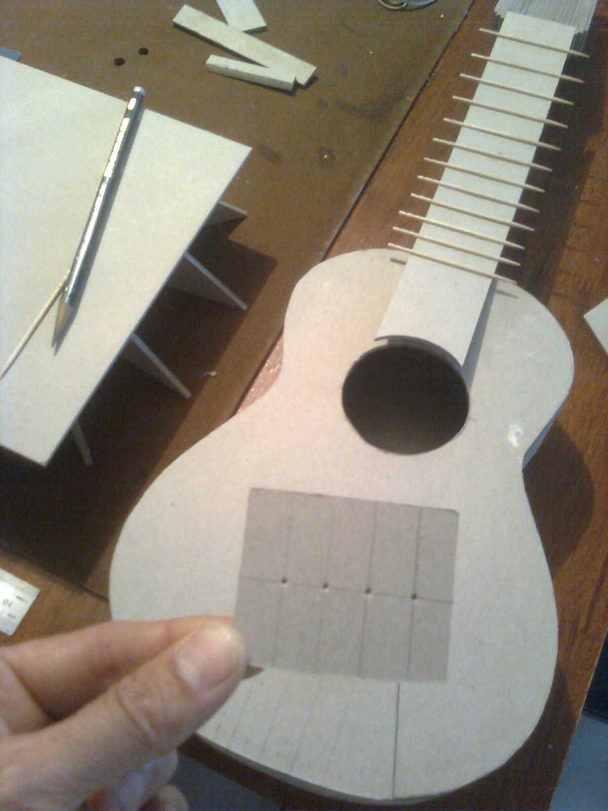 Make a Ukulele Out of Cardboard 20 Steps (with Pictures) Instructables